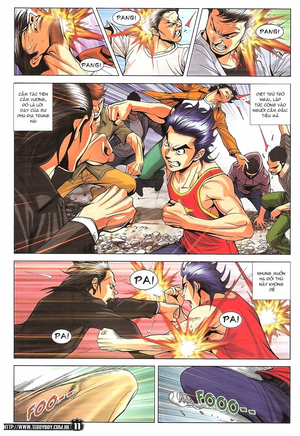 Người Trong Giang Hồ: Chapter 1762: Đánh nát Y Văn Hoa