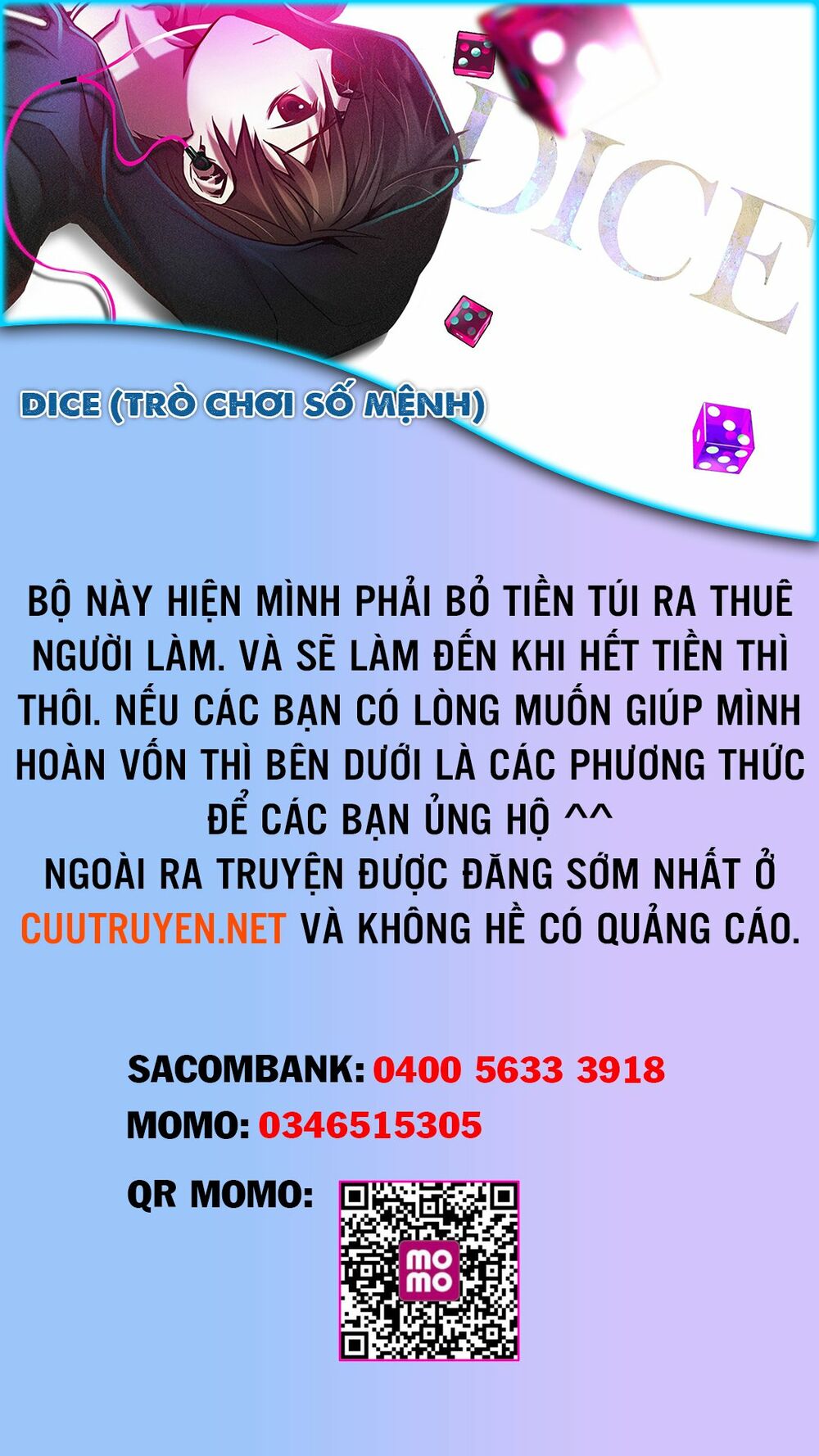 Trò Chơi Số Mệnh: Chapter 307.1