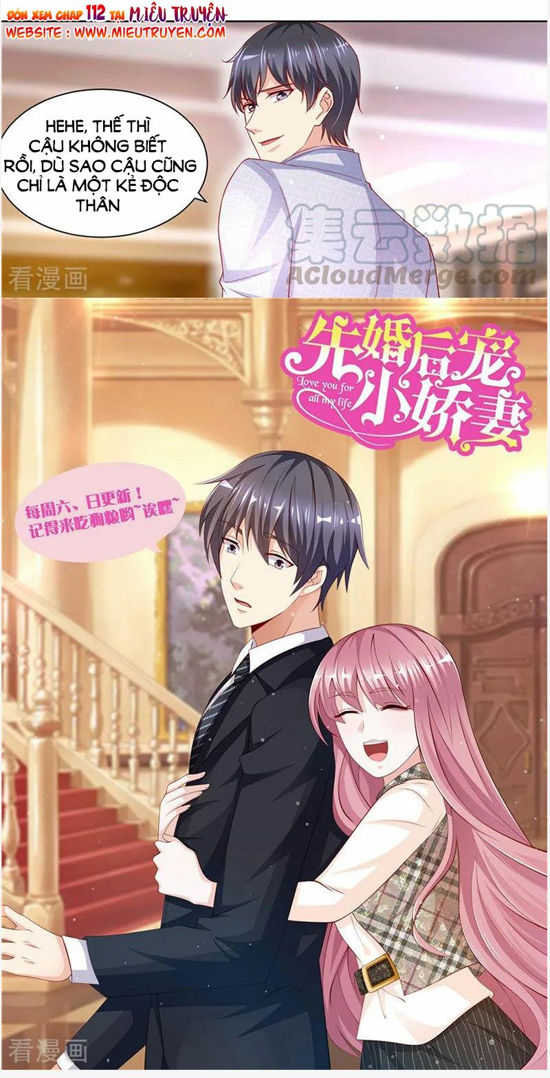 Vợ yêu cưới trước sủng sau: Chapter 111