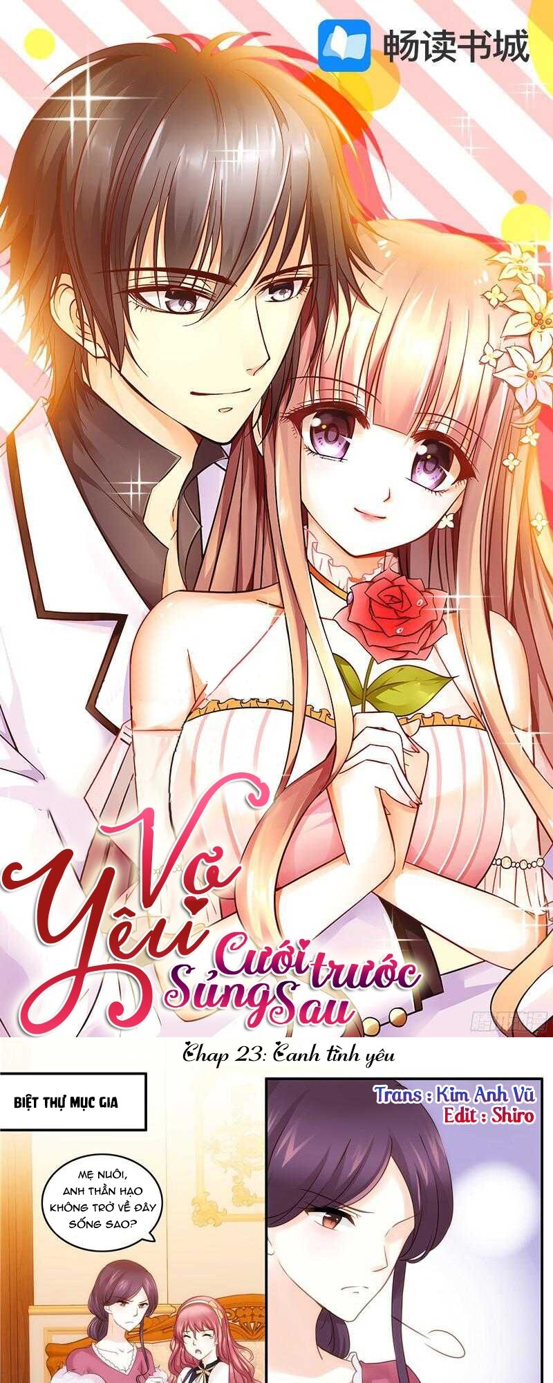 Vợ yêu cưới trước sủng sau: Chapter 23