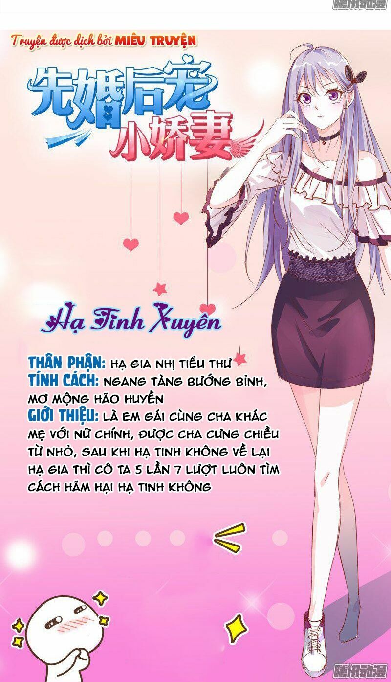 Vợ yêu cưới trước sủng sau: Chapter 3