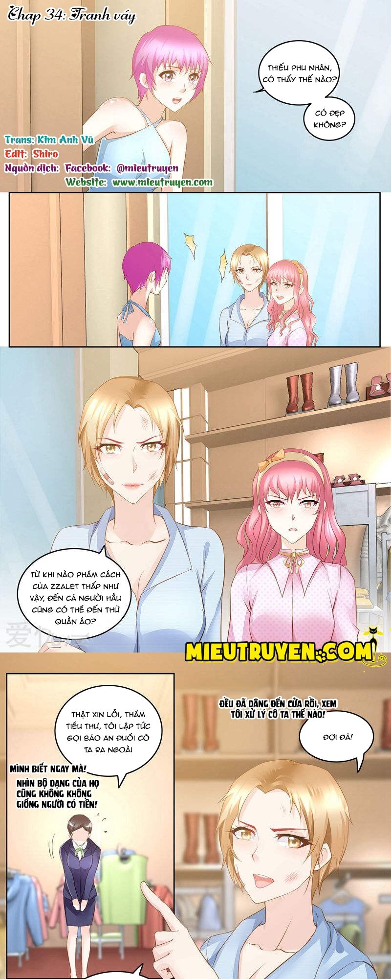 Vợ yêu cưới trước sủng sau: Chapter 34