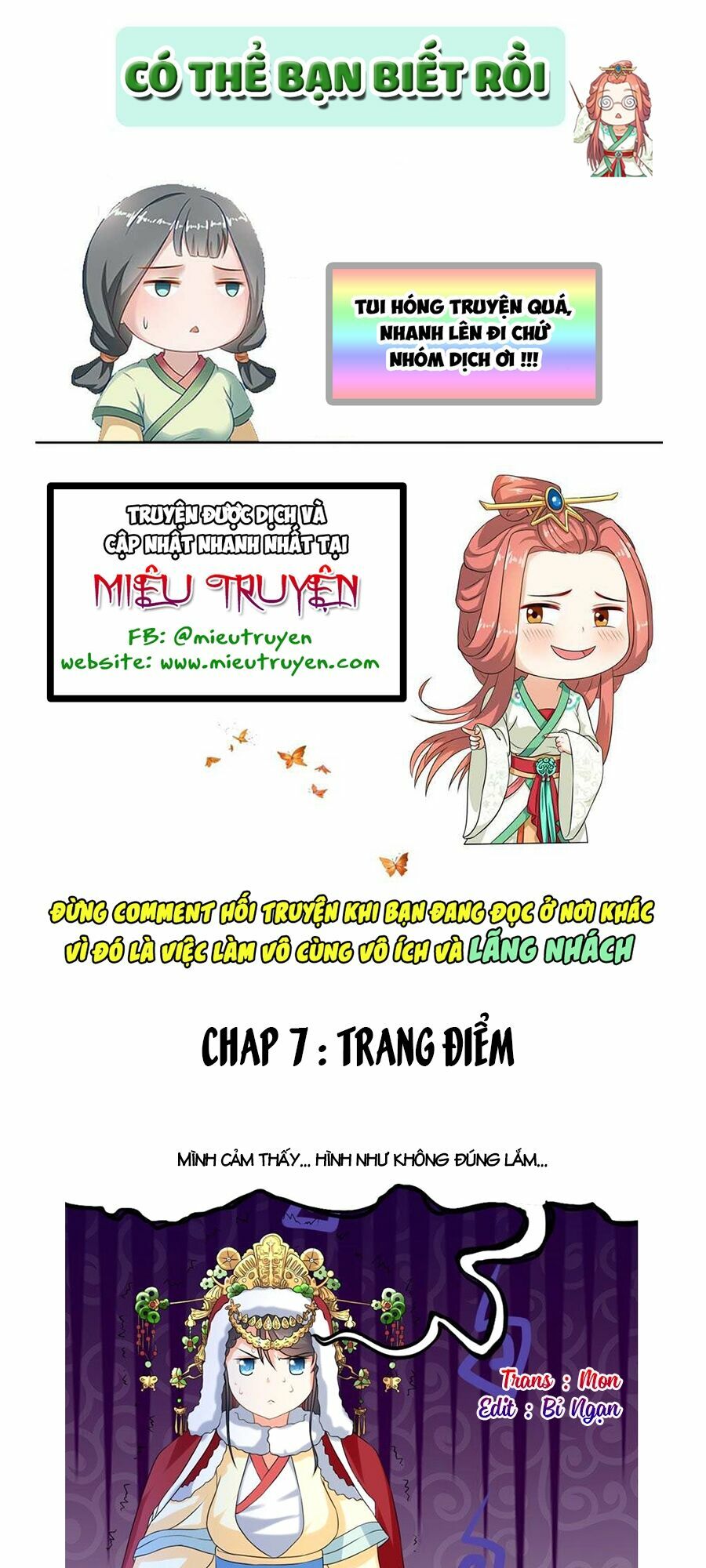 Y Nữ Khuynh Thành - Thịnh Sủng Vương Phi: Chapter 7