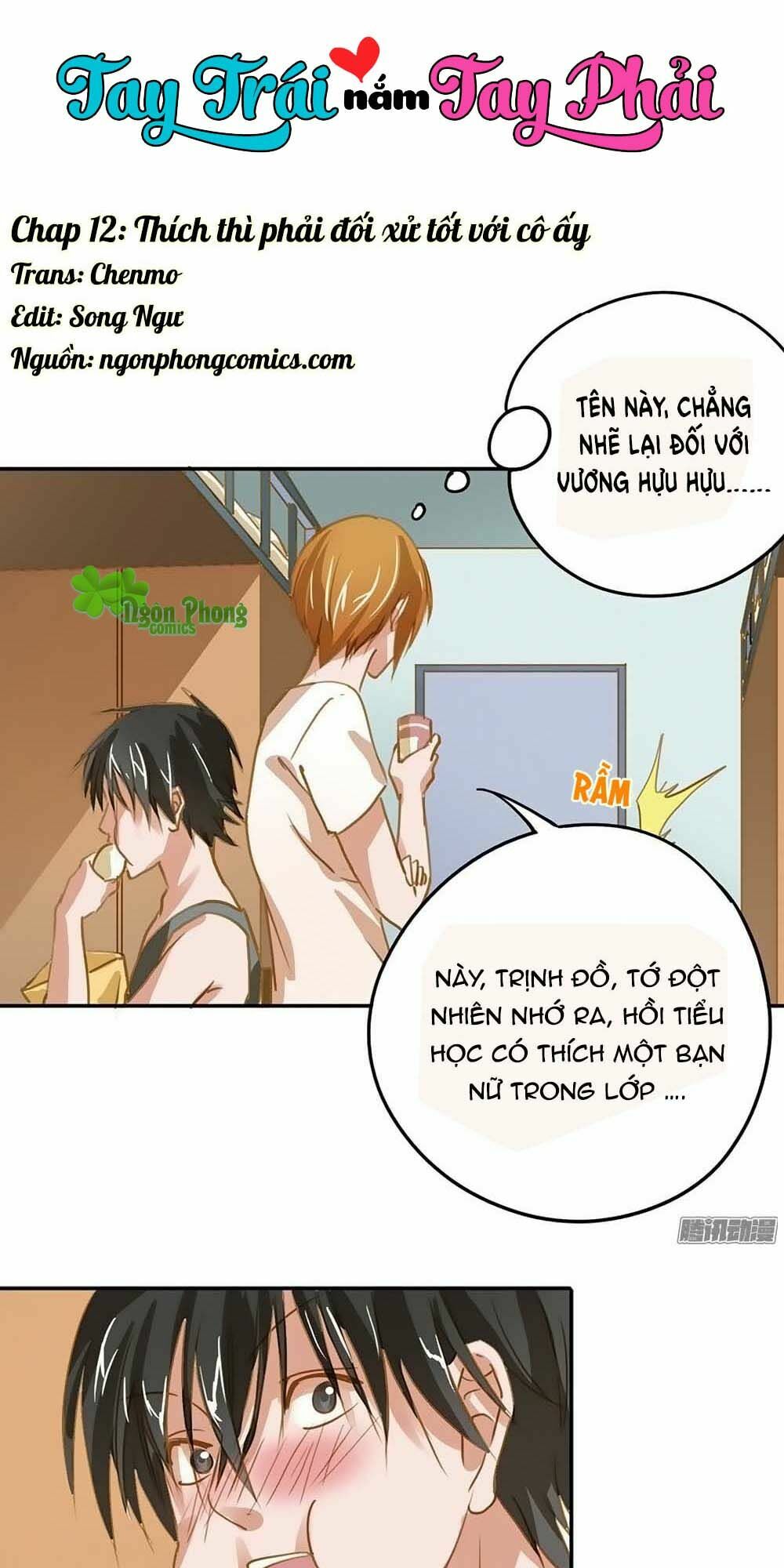 Tay Trái Nắm Tay Phải: Chapter 12