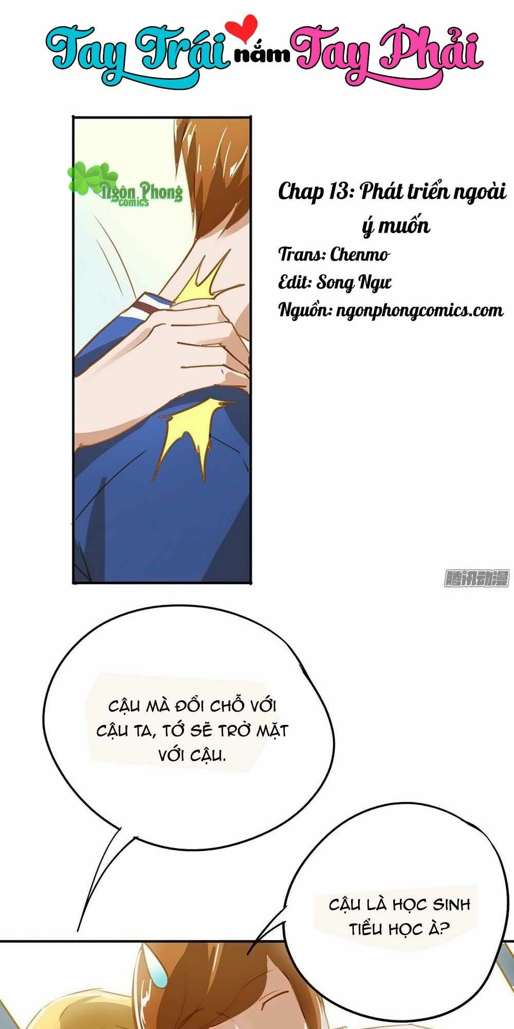 Tay Trái Nắm Tay Phải: Chapter 13
