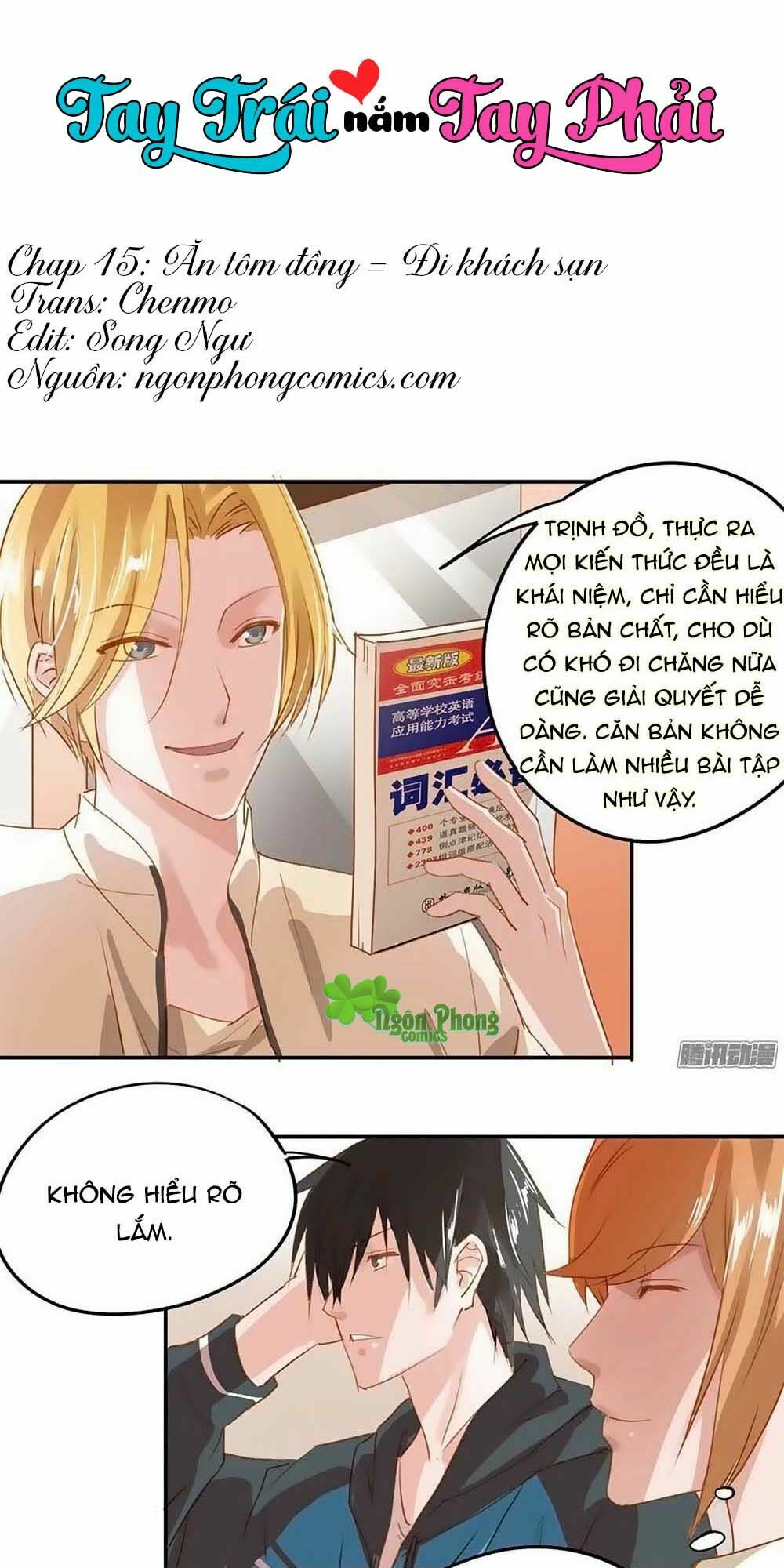 Tay Trái Nắm Tay Phải: Chapter 15