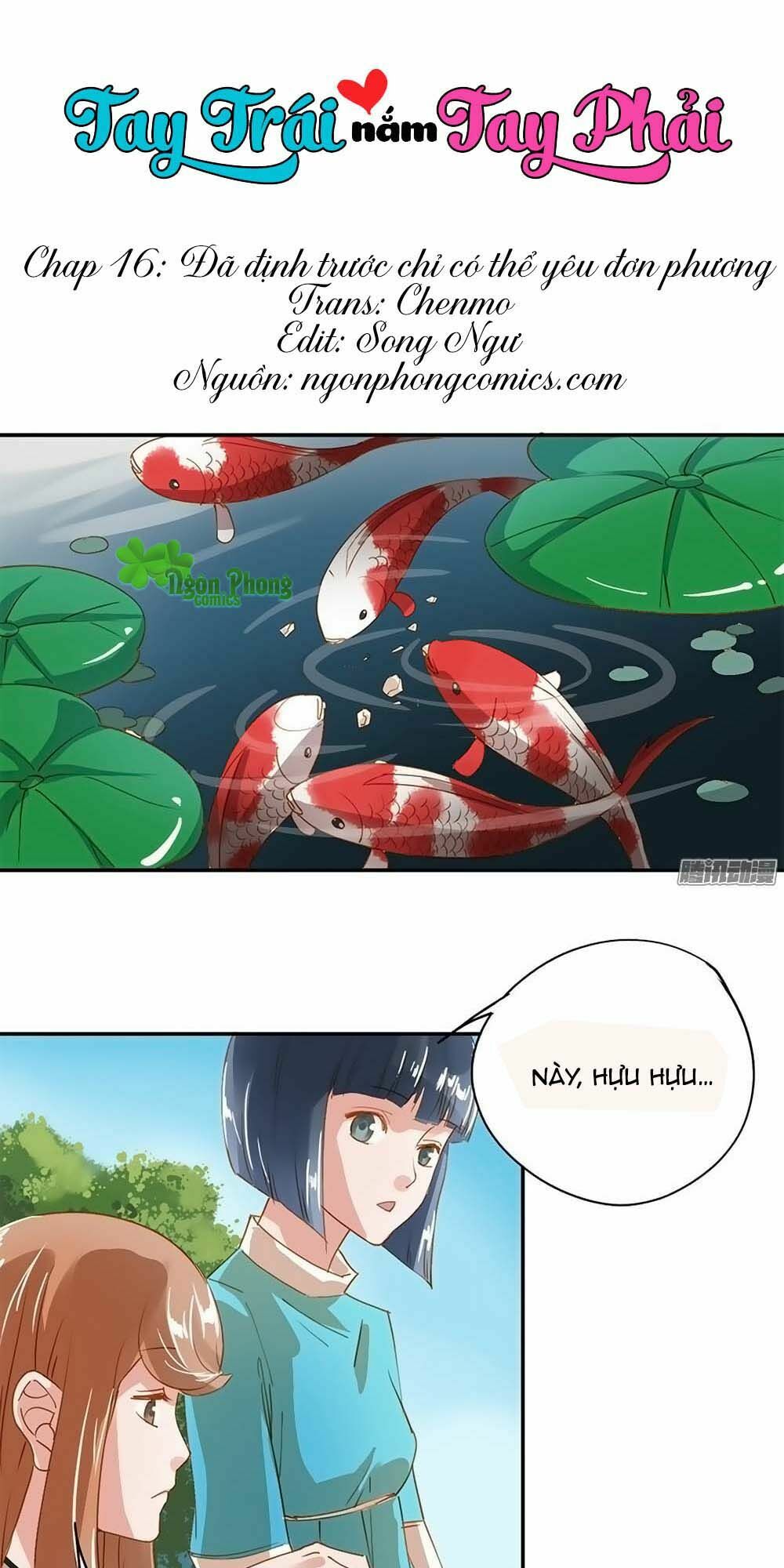 Tay Trái Nắm Tay Phải: Chapter 16