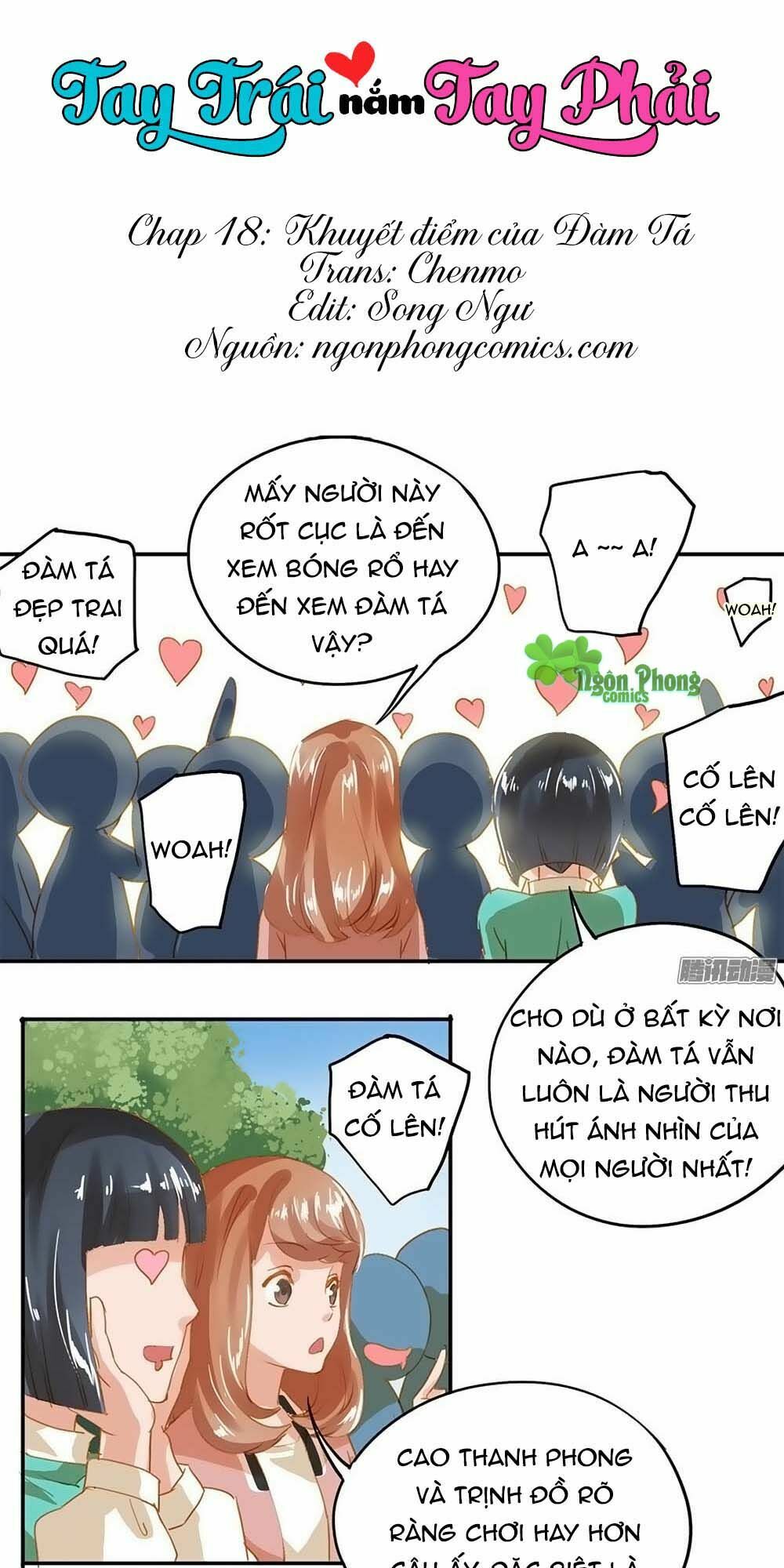 Tay Trái Nắm Tay Phải: Chapter 18
