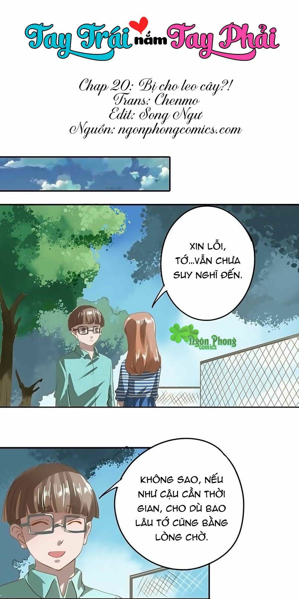 Tay Trái Nắm Tay Phải: Chapter 20