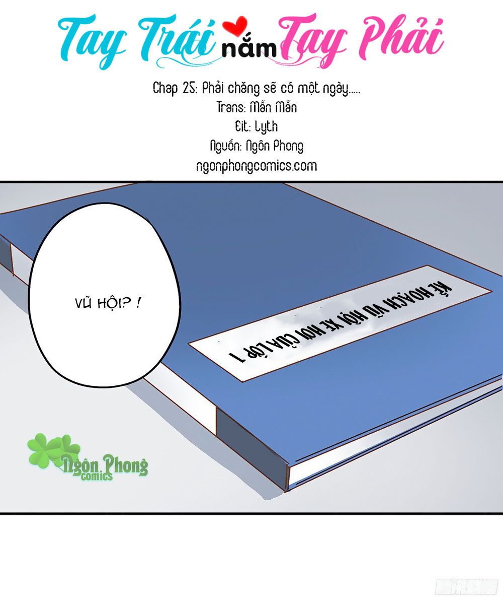 Tay Trái Nắm Tay Phải: Chapter 25