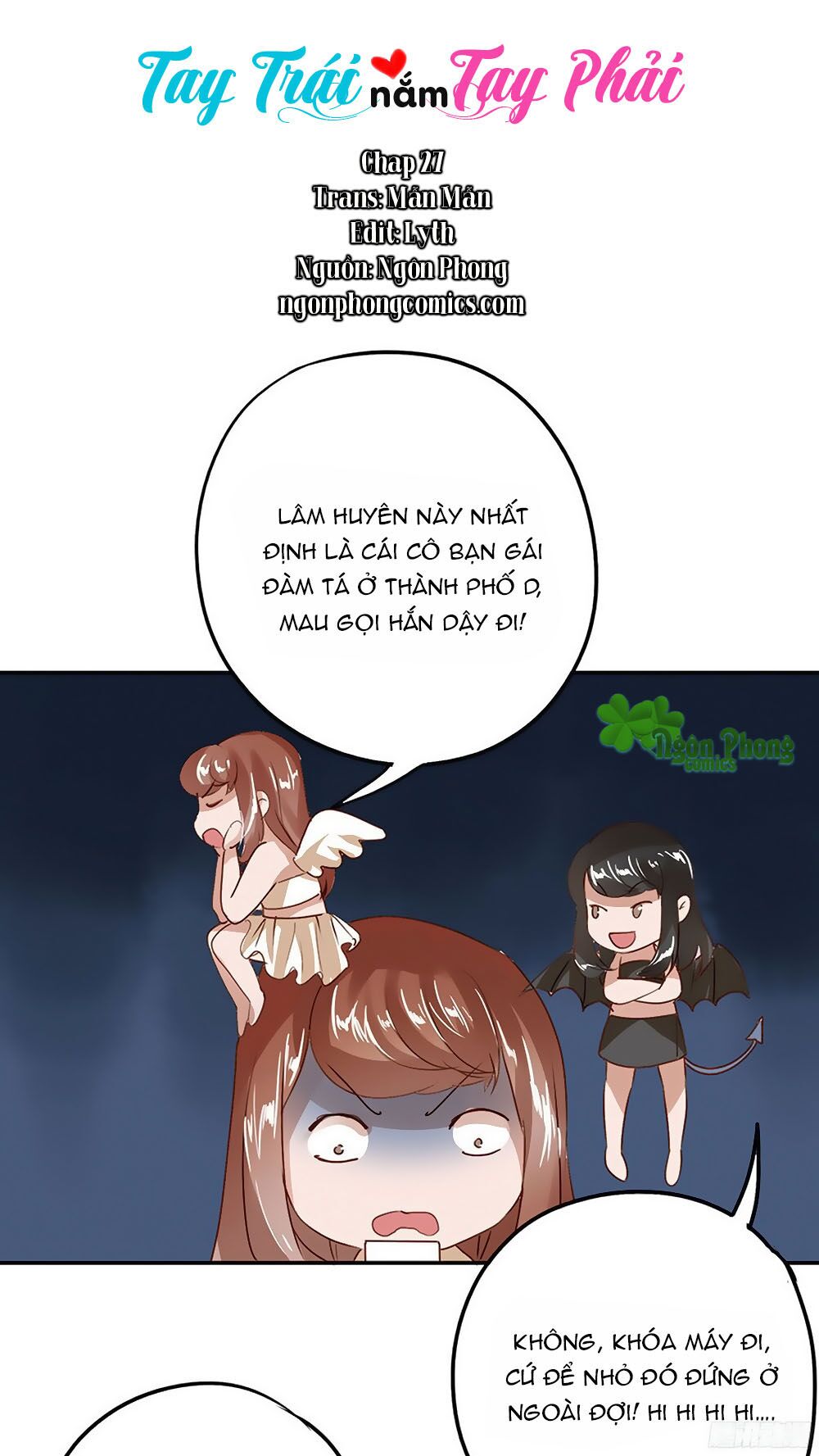 Tay Trái Nắm Tay Phải: Chapter 27