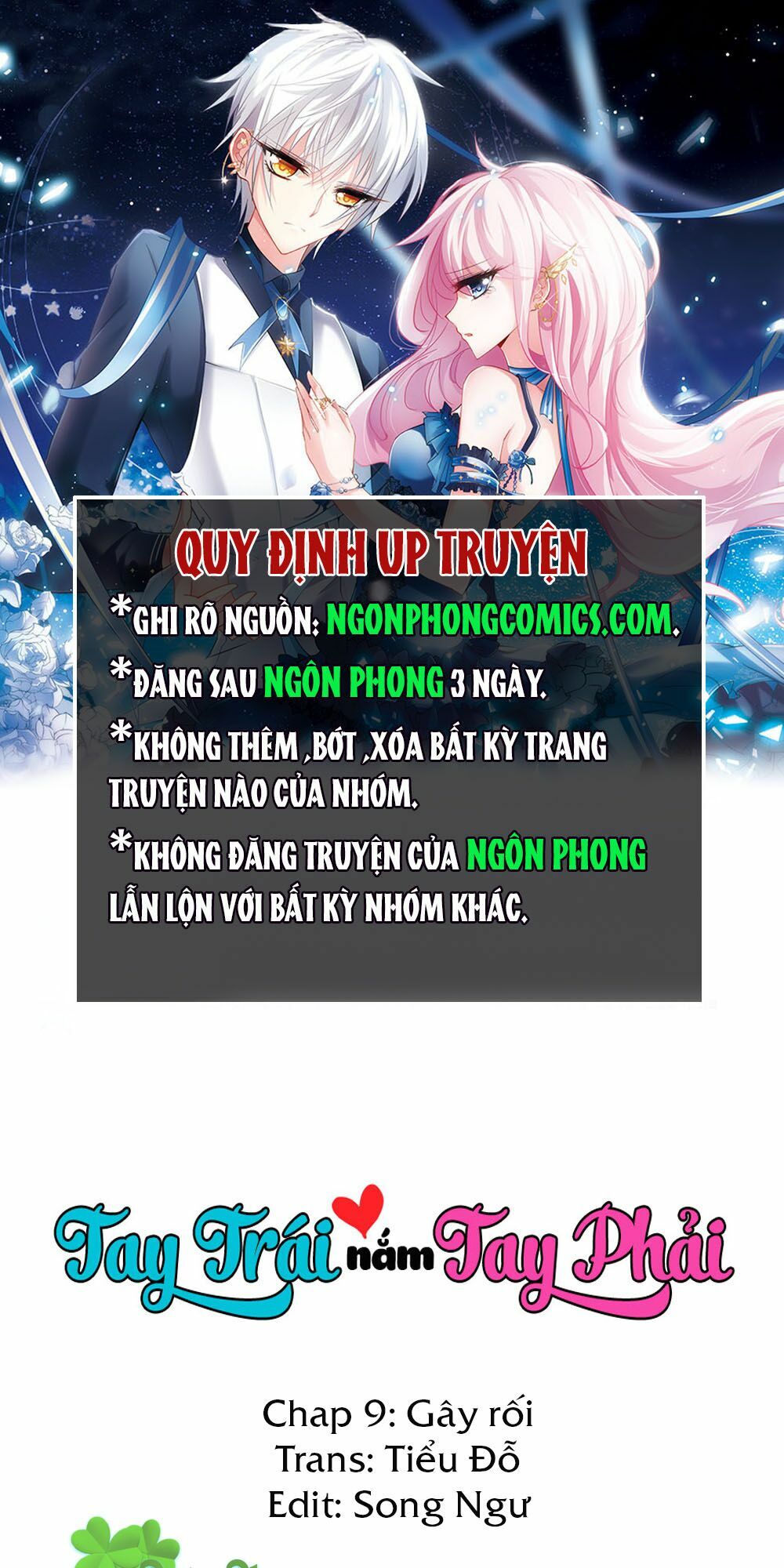 Tay Trái Nắm Tay Phải: Chapter 9