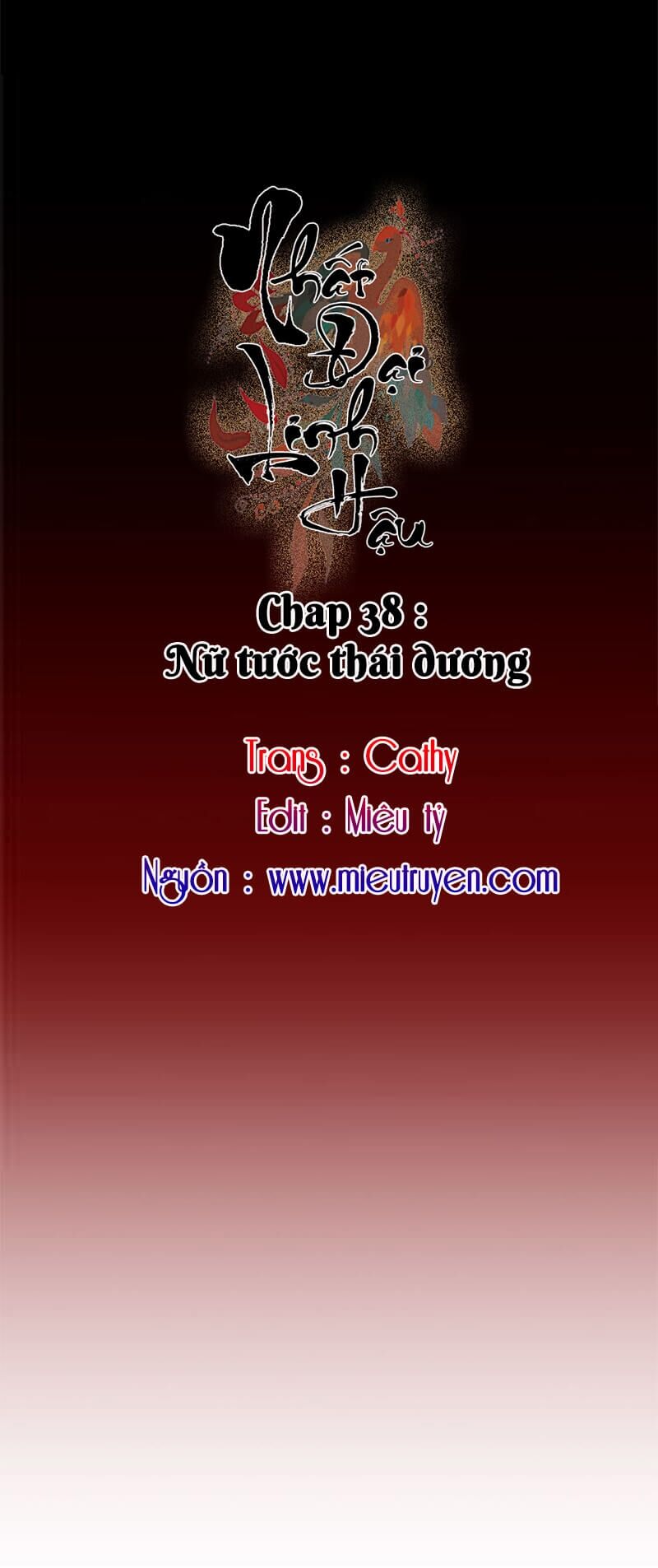 Nhất Đại Linh Hậu: Chapter 38