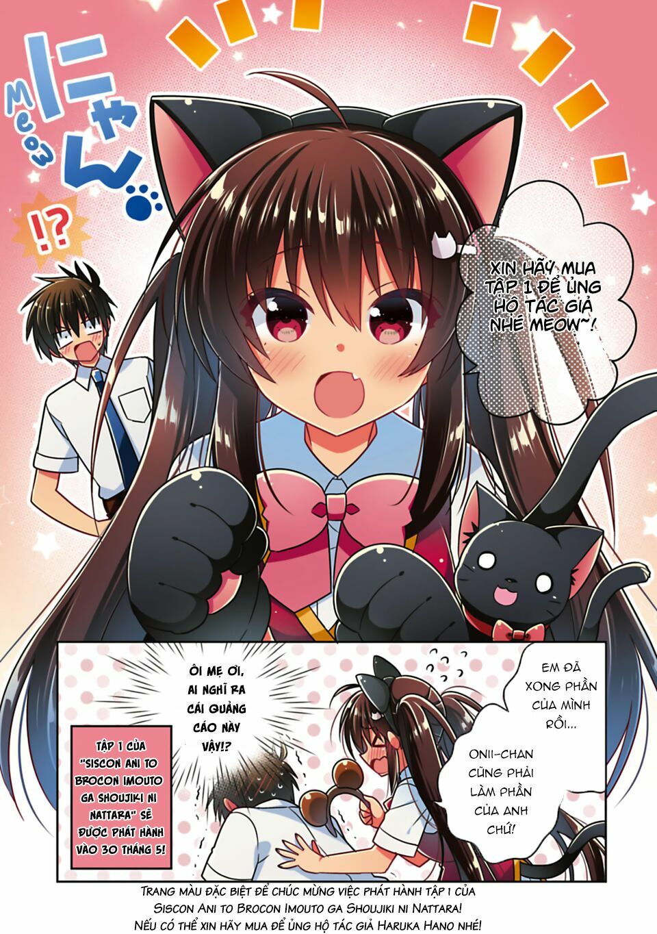 Siscon Ani To Brocon Imouto Ga Shoujiki Ni Nattara: Chapter 11.1