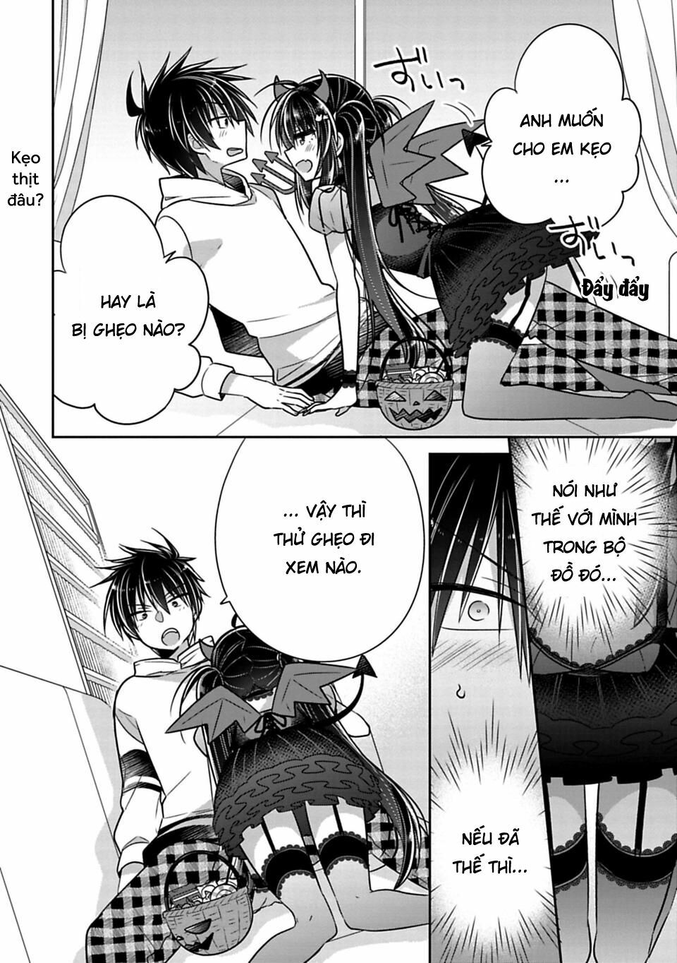 Siscon Ani To Brocon Imouto Ga Shoujiki Ni Nattara: Chapter 23: - Khi anh thích bị ghẹo hơn là phải cho kẹo
