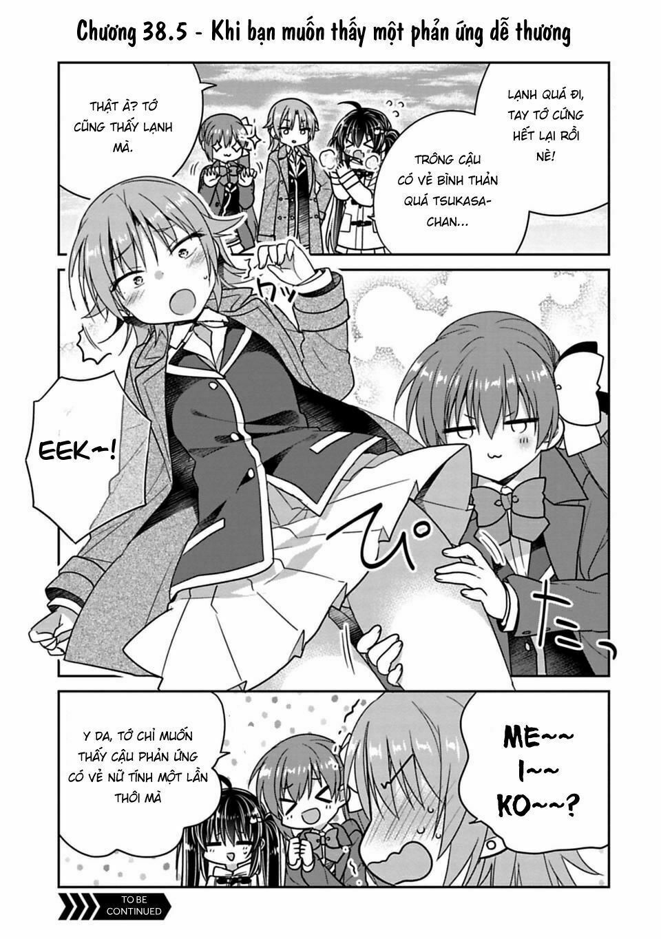 Siscon Ani To Brocon Imouto Ga Shoujiki Ni Nattara: Chapter 38.5: - Khi bạn muốn thấy 1 phản ứng dễ thương