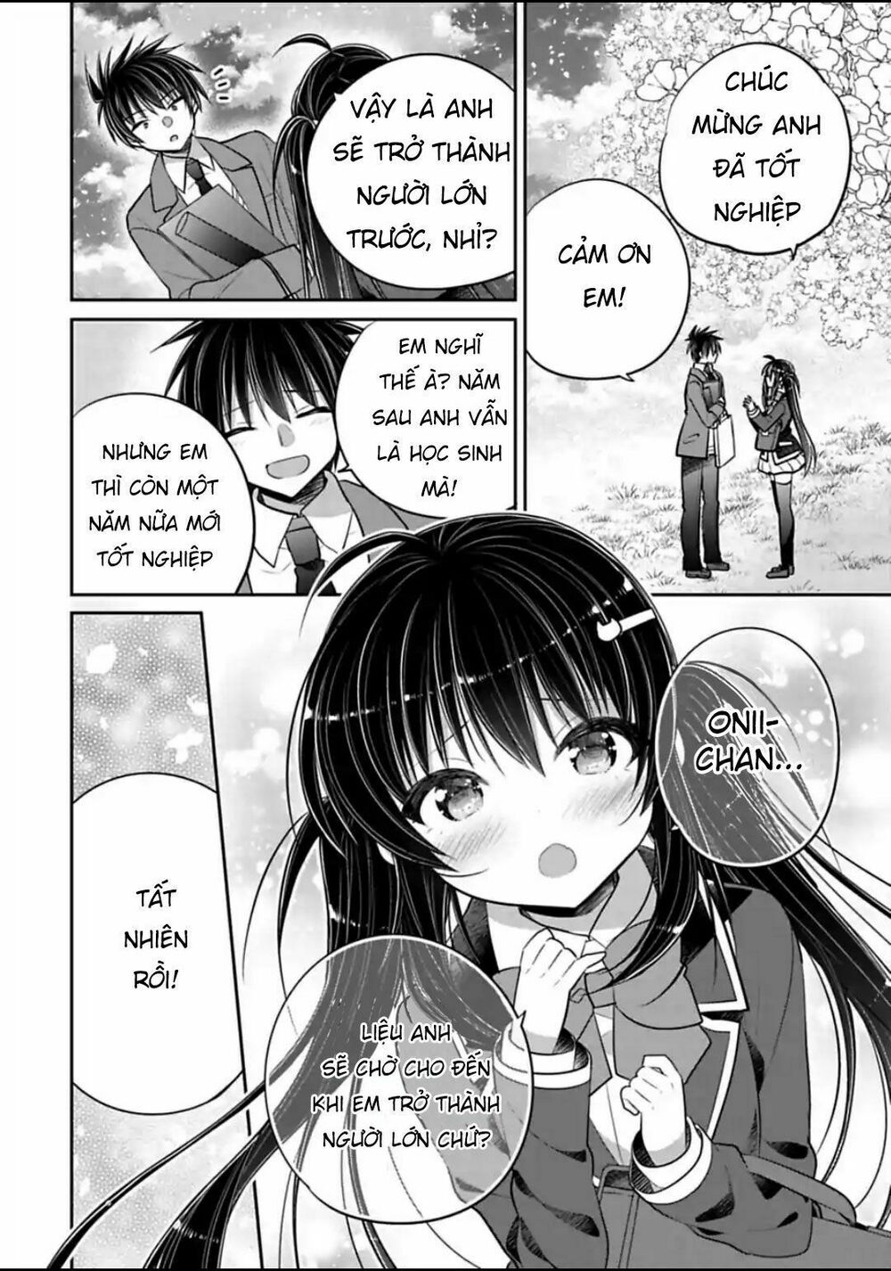 Siscon Ani To Brocon Imouto Ga Shoujiki Ni Nattara: Chapter 47: - Một tương lai cùng em