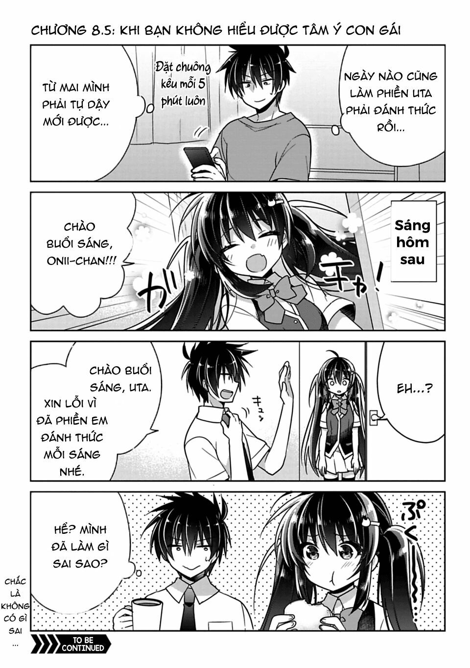 Siscon Ani To Brocon Imouto Ga Shoujiki Ni Nattara: Chapter 8.5: - Khi bạn không hiểu được tâm ý con gái