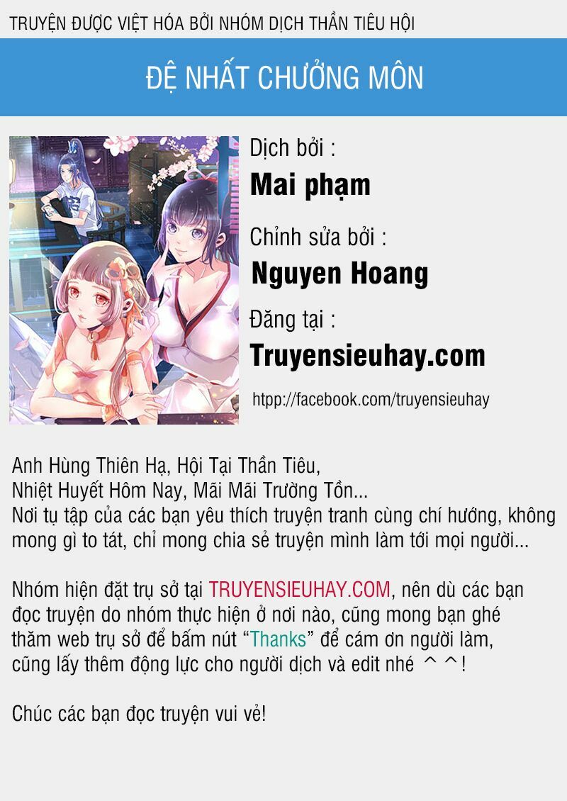 Đệ Nhất Chưởng Môn: Chapter 70
