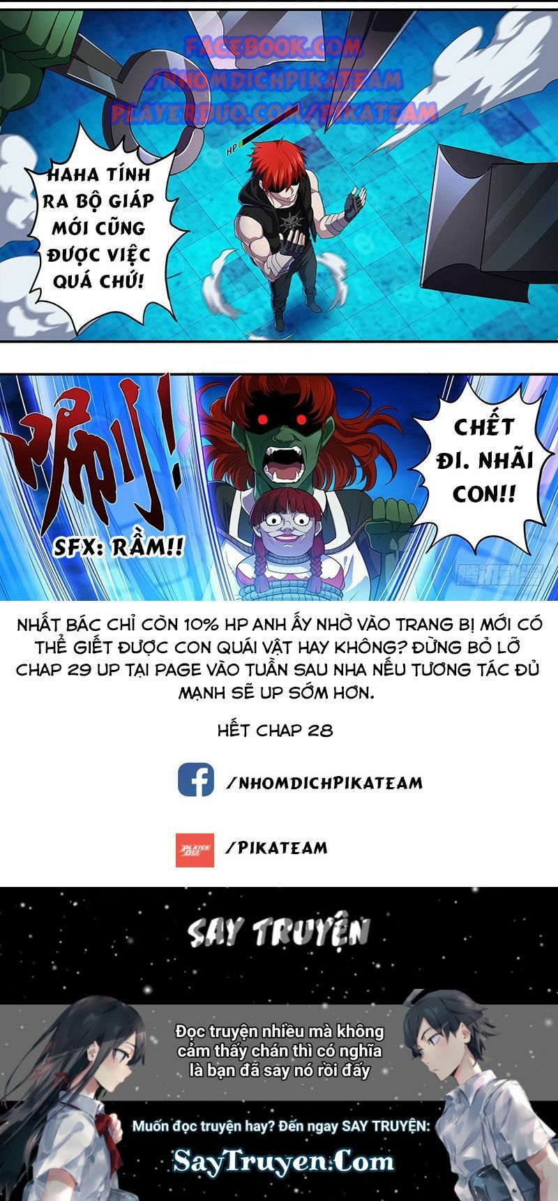 Lãnh Vực Quái Vật: Chapter 28