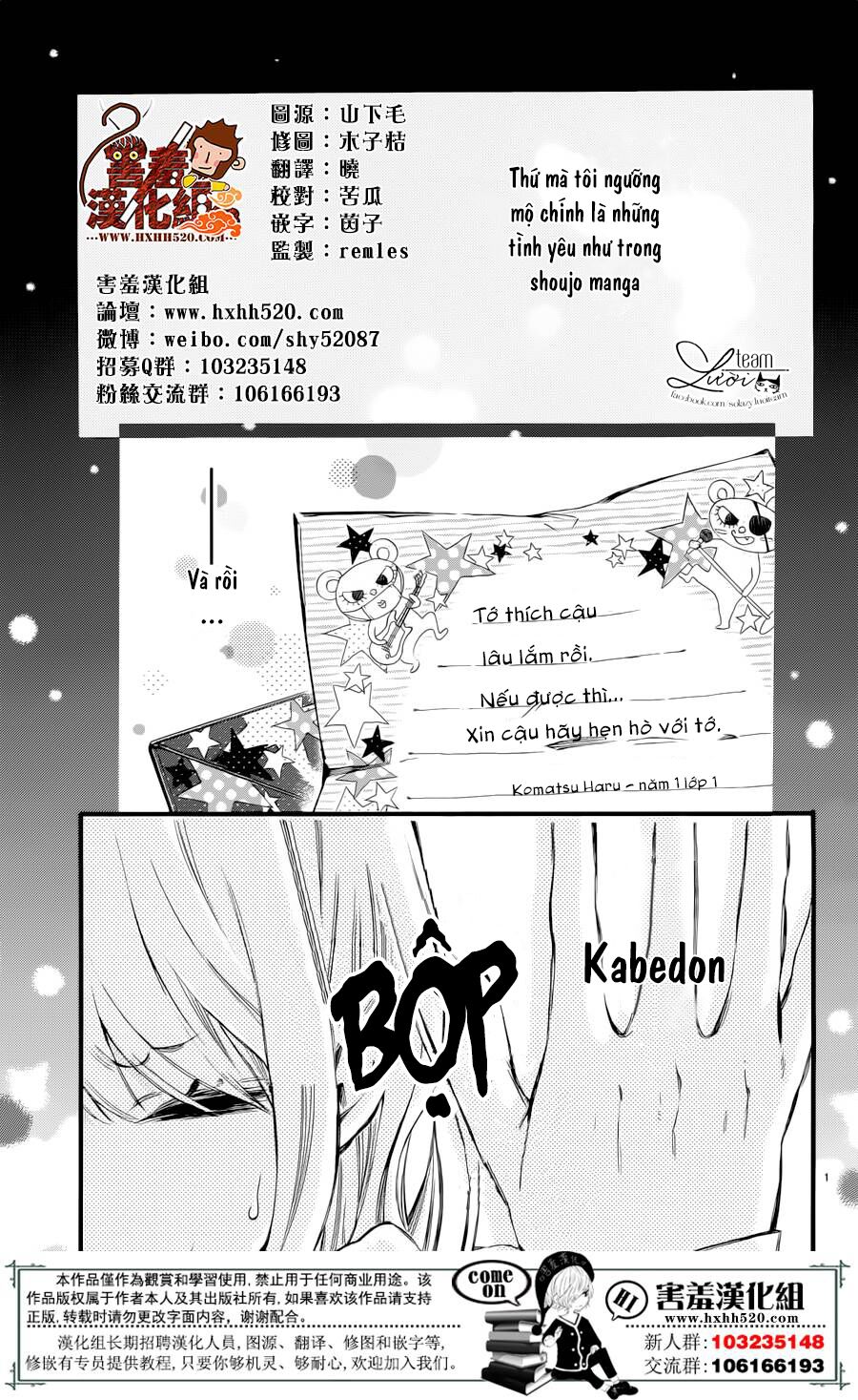 Namete, Kajitte, Tokidoki Medete: Chapter 1
