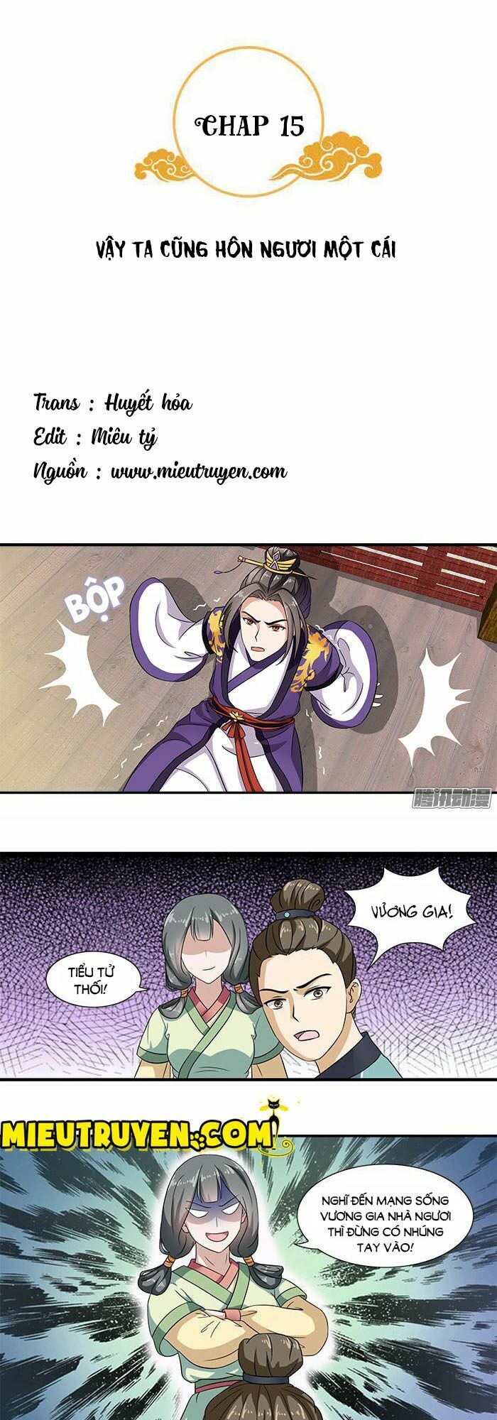 Tận diệt vương gia mãn triều: Chapter 15