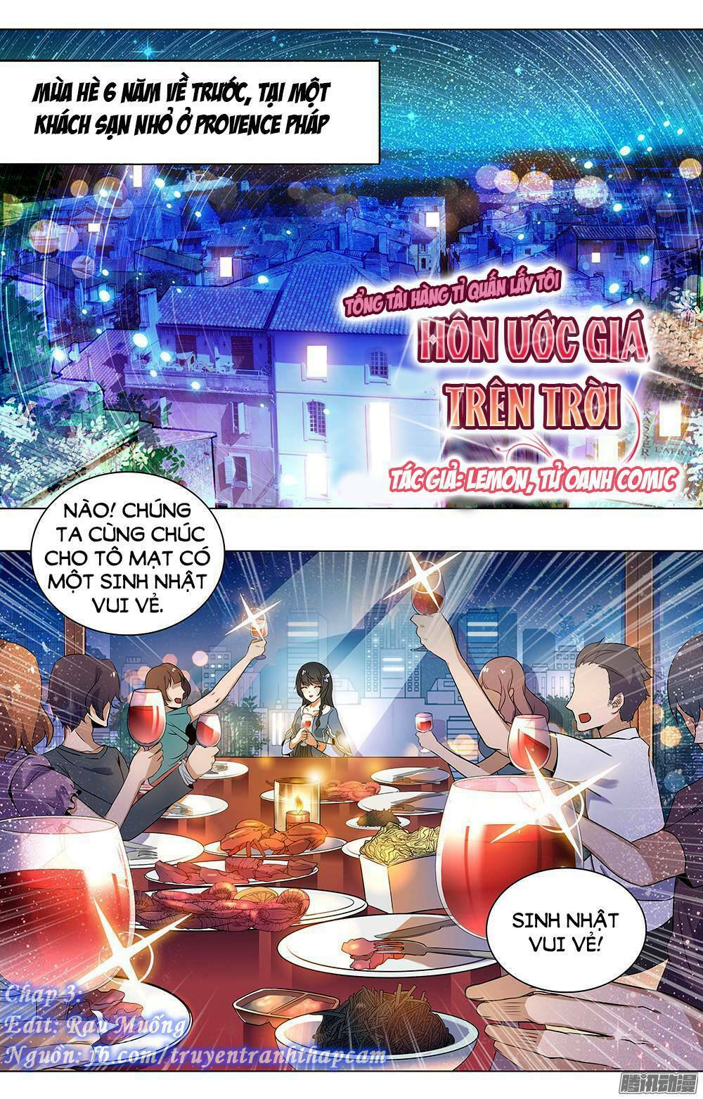 Tổng Tài Hàng Tỉ Quấn Lấy Tôi: Hôn Ước Giá Trên Trời: Chapter 3