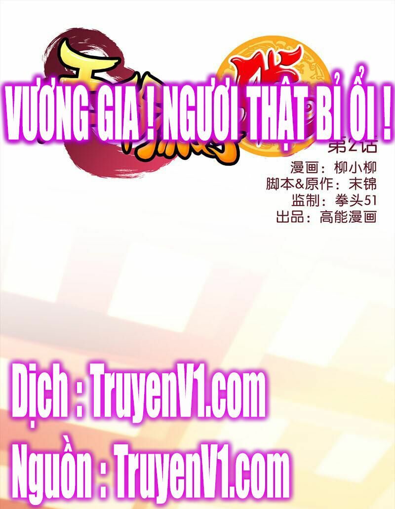 Vương Gia ! Ngươi Thật Bỉ Ổi !: Chapter 2