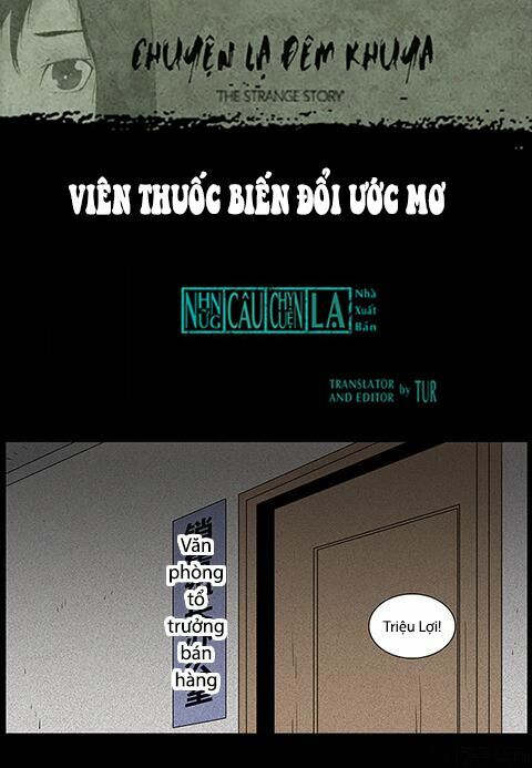 Kinh Dị Đêm Khuya: Chapter 72: - Viên Thuốc Biến Đổi Ước Mơ