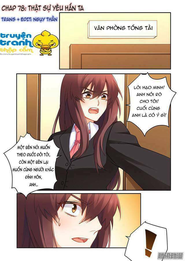 Thác Nhạ Hào Môn Tổng Tài: Chapter 78