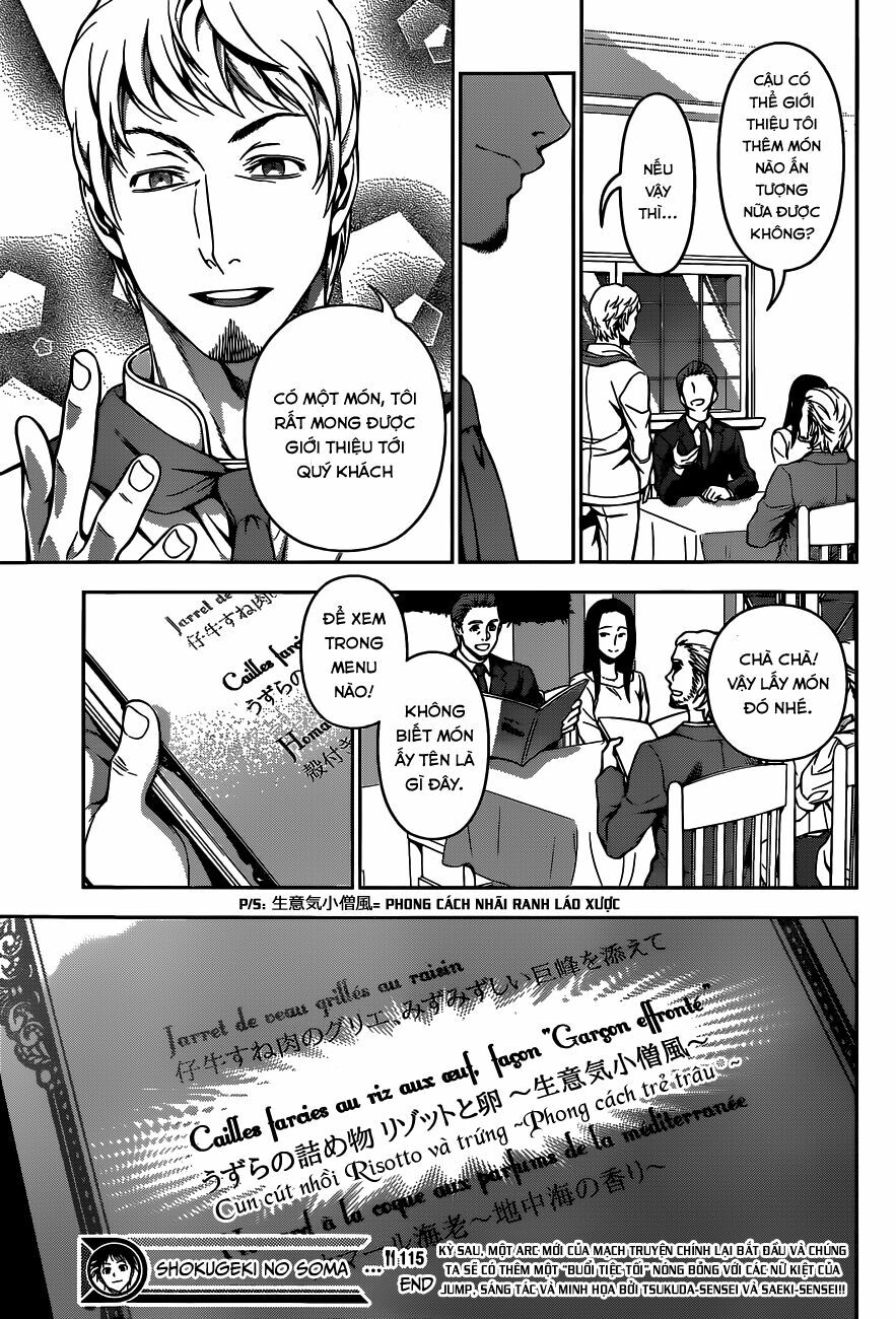 Cuộc Chiến Ẩm Thực: Chapter 115