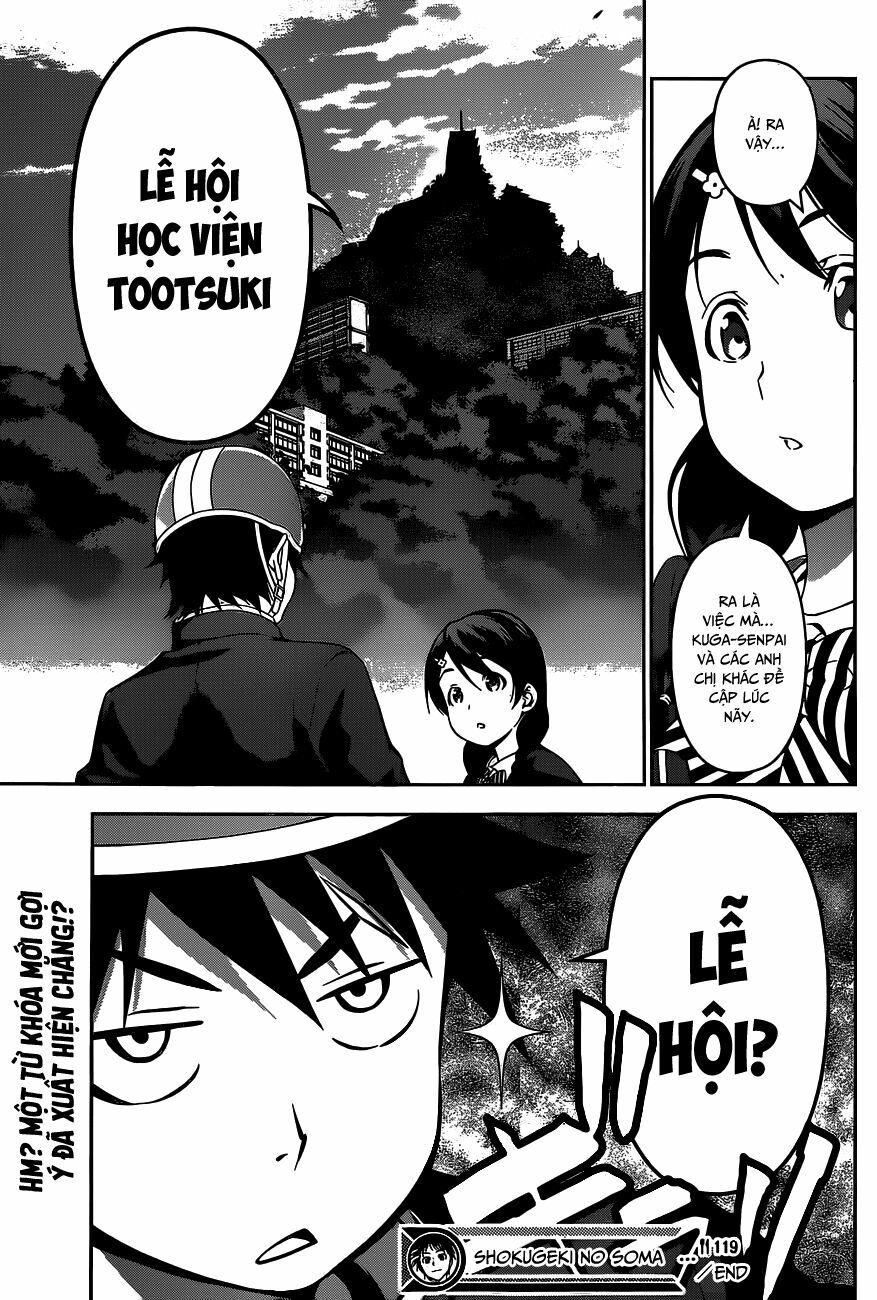 Cuộc Chiến Ẩm Thực: Chapter 119