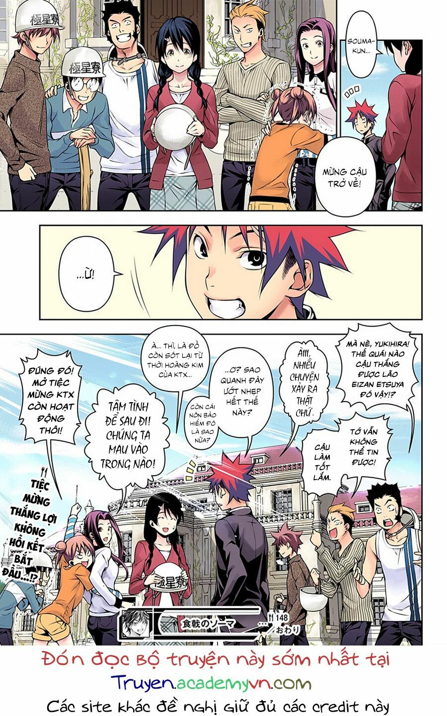 Cuộc Chiến Ẩm Thực: Chapter 148