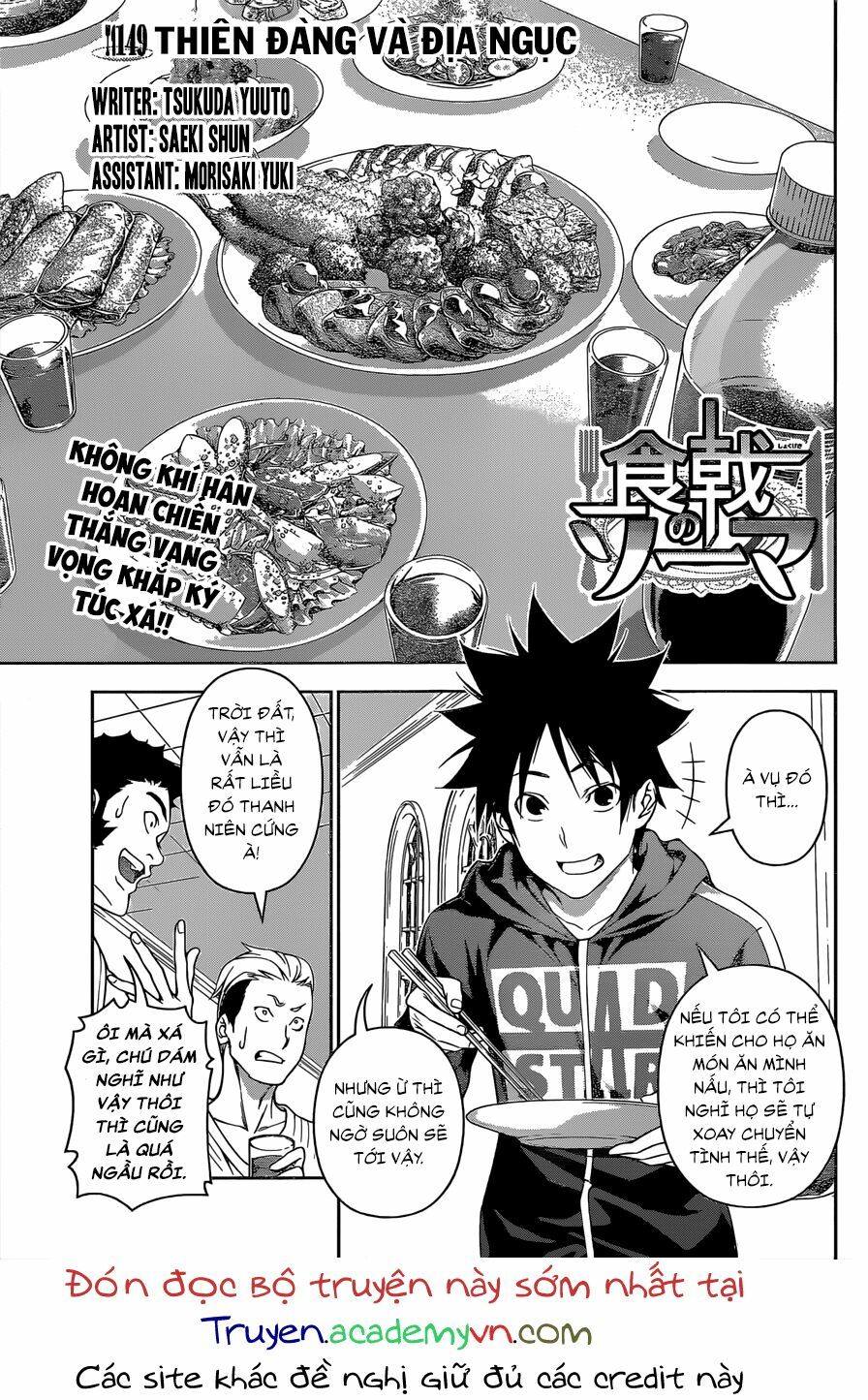 Cuộc Chiến Ẩm Thực: Chapter 149