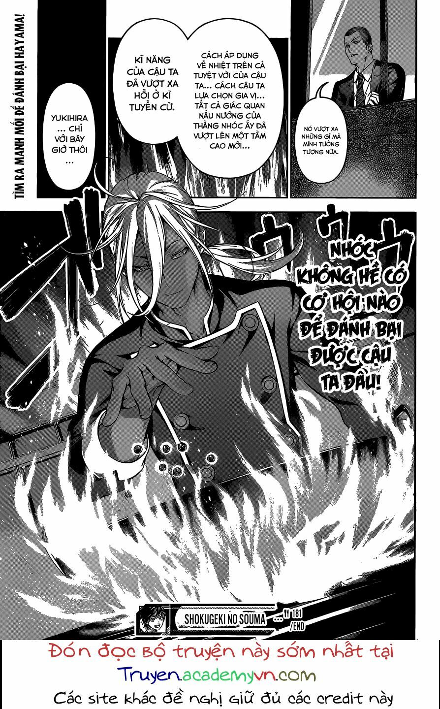 Cuộc Chiến Ẩm Thực: Chapter 181