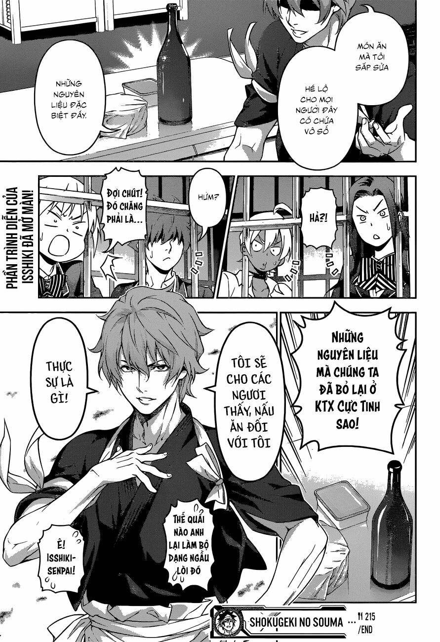 Cuộc Chiến Ẩm Thực: Chapter 215