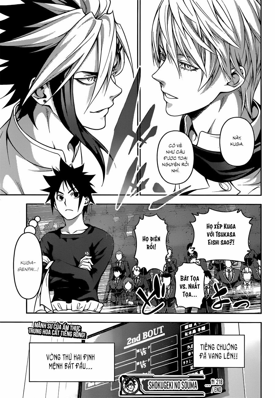 Cuộc Chiến Ẩm Thực: Chapter 218