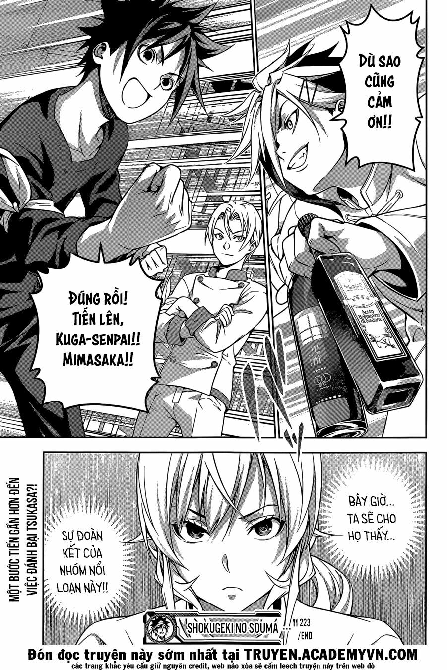 Cuộc Chiến Ẩm Thực: Chapter 223
