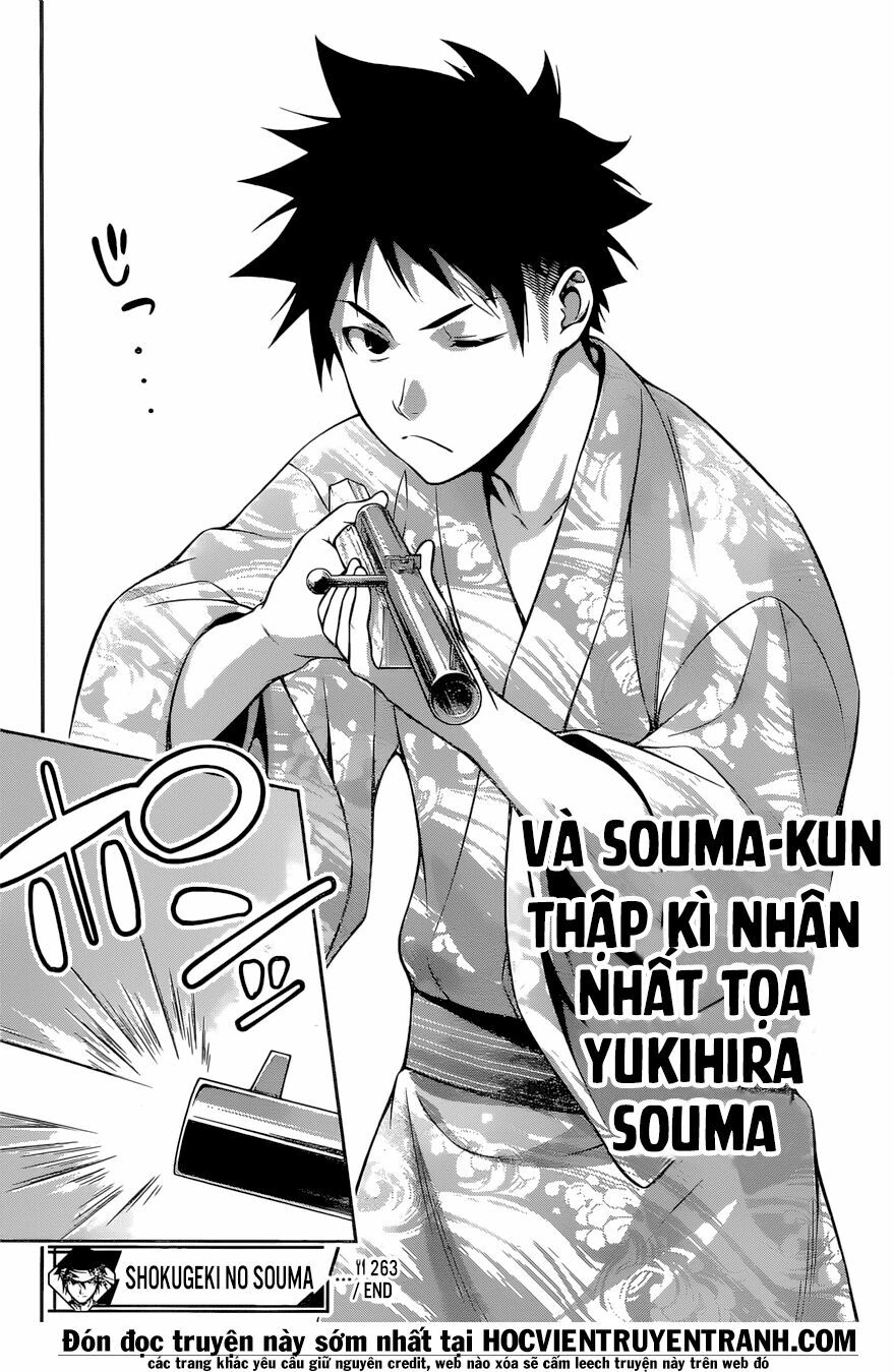 Cuộc Chiến Ẩm Thực: Chapter 264: Người gửi : Tadokoro Megumi