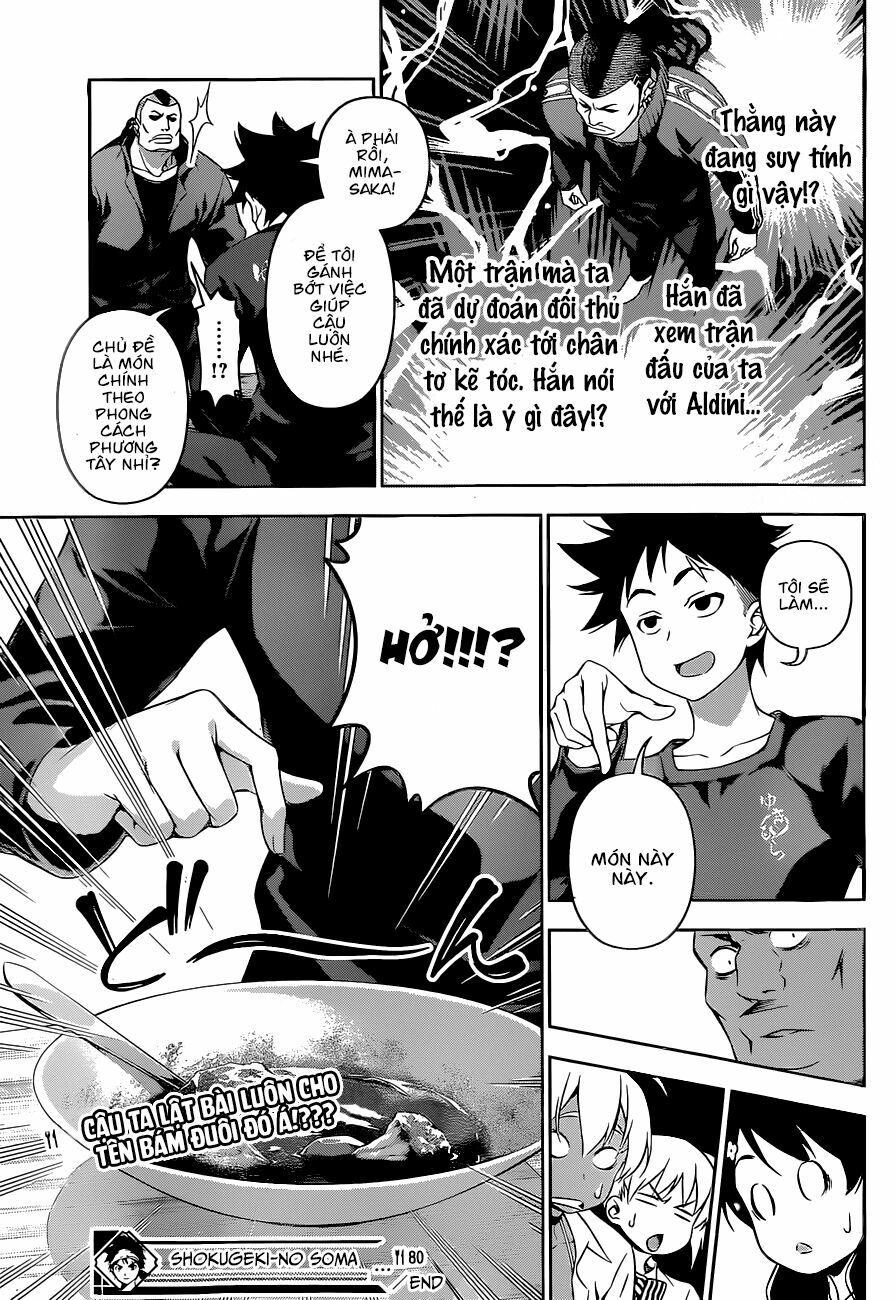 Cuộc Chiến Ẩm Thực: Chapter 80