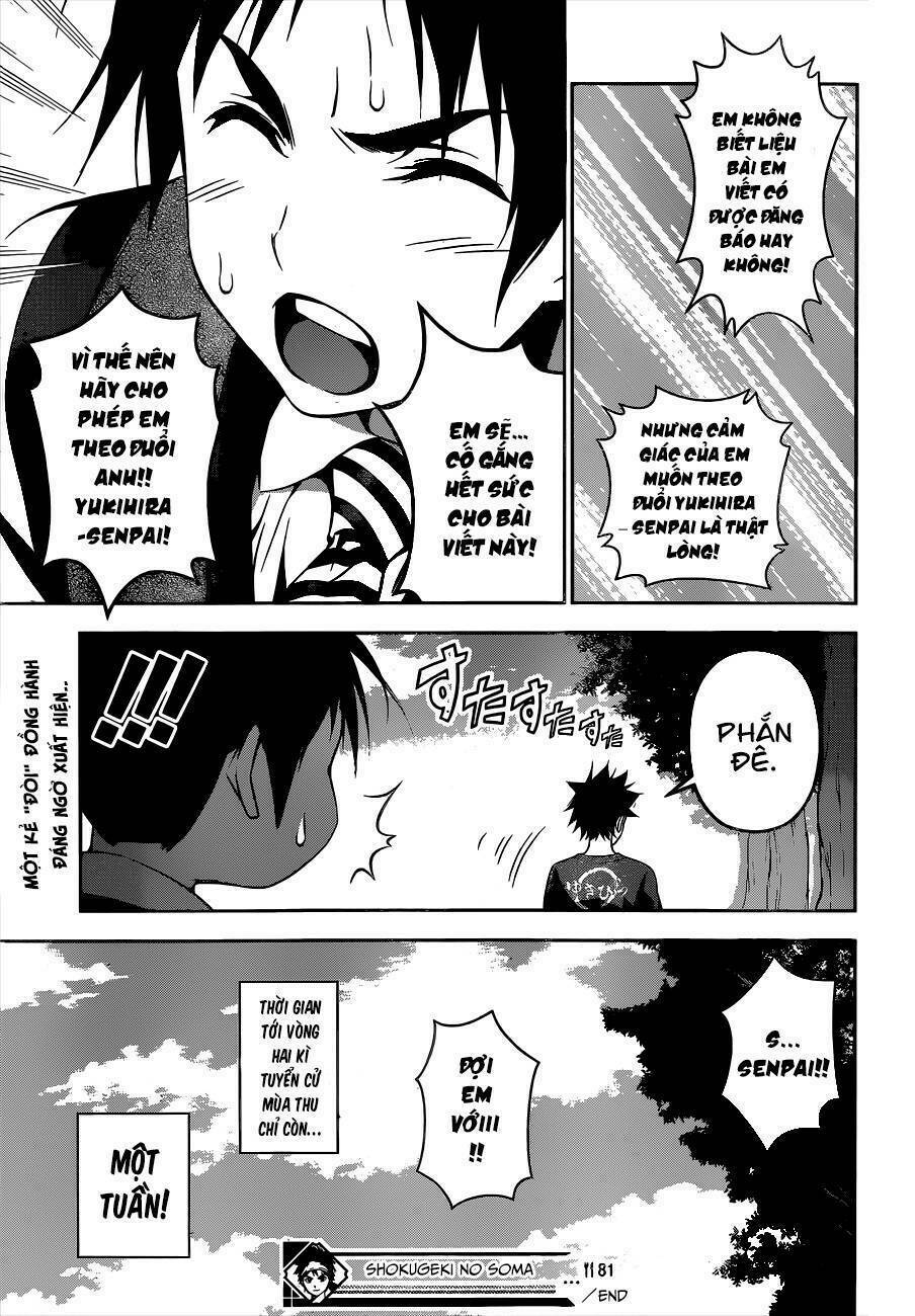 Cuộc Chiến Ẩm Thực: Chapter 81