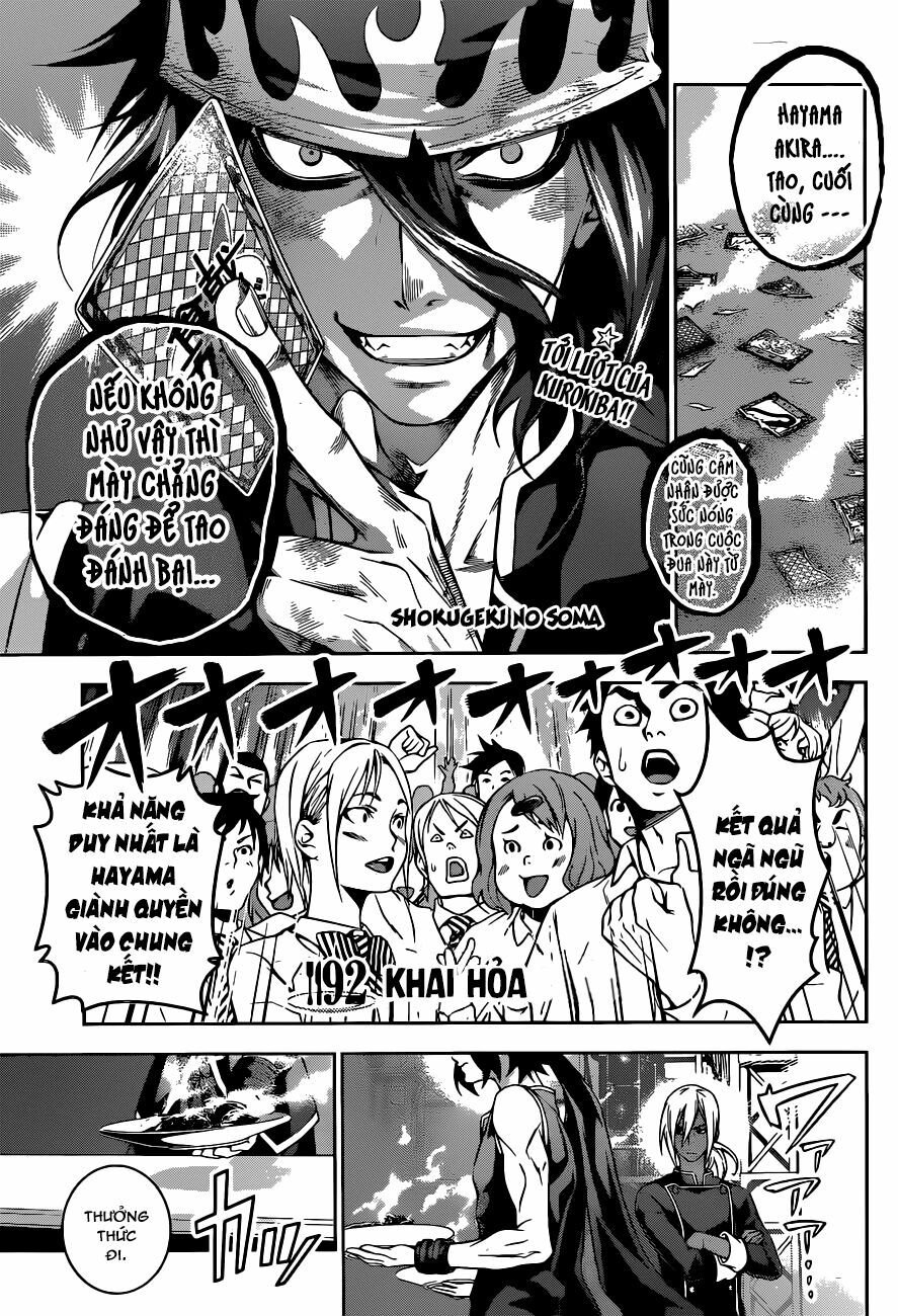 Cuộc Chiến Ẩm Thực: Chapter 92