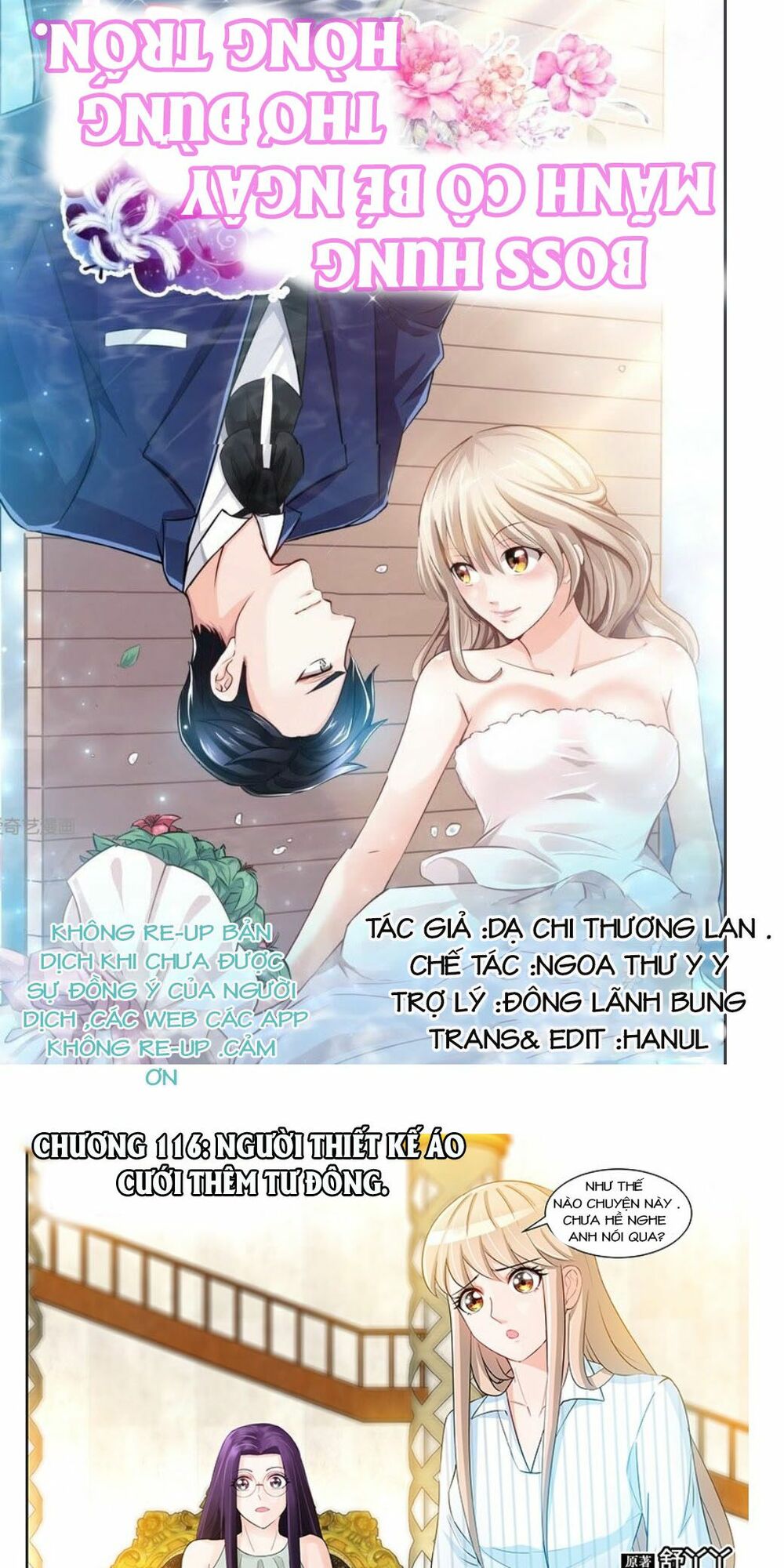 Boss Hung Mãnh Cô Bé Ngây Thơ Đừng Hòng Trốn: Chapter 116