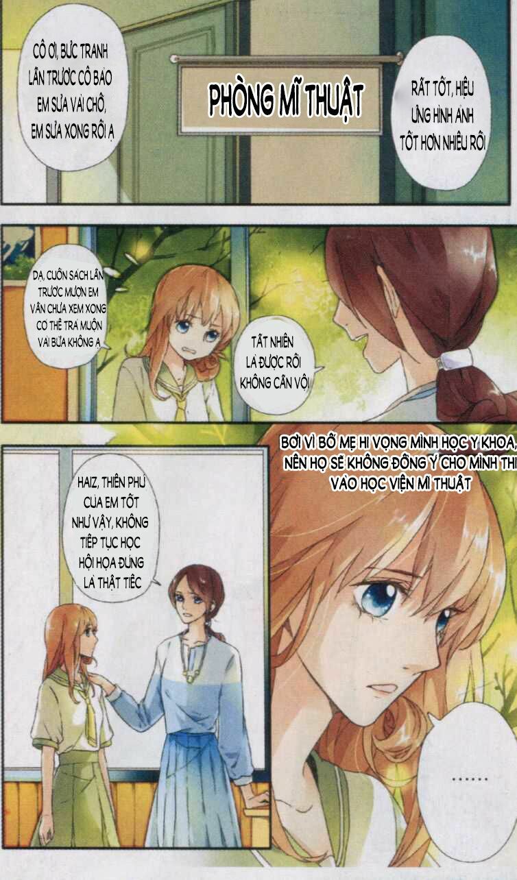 Tình yêu là màu hoa anh thảo: Chapter 2