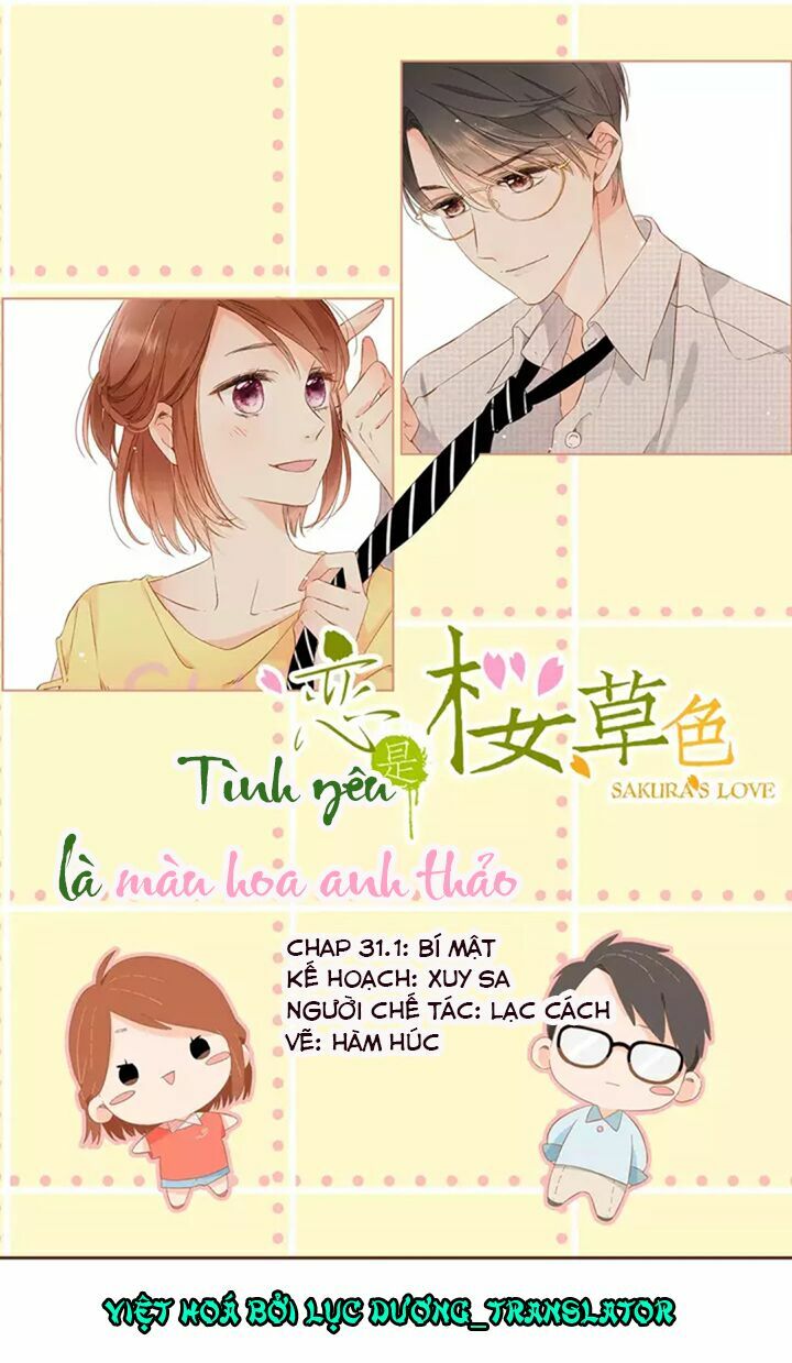 Tình yêu là màu hoa anh thảo: Chapter 31.1