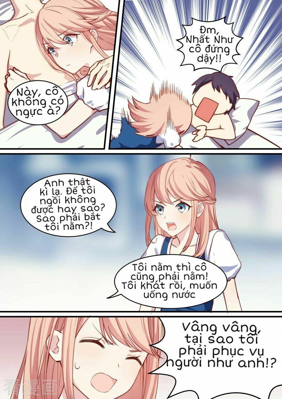 Lãnh Khốc Tổng Tài Đích Hạ Thiên: Chapter 24: Cô không có ngực à?:)))