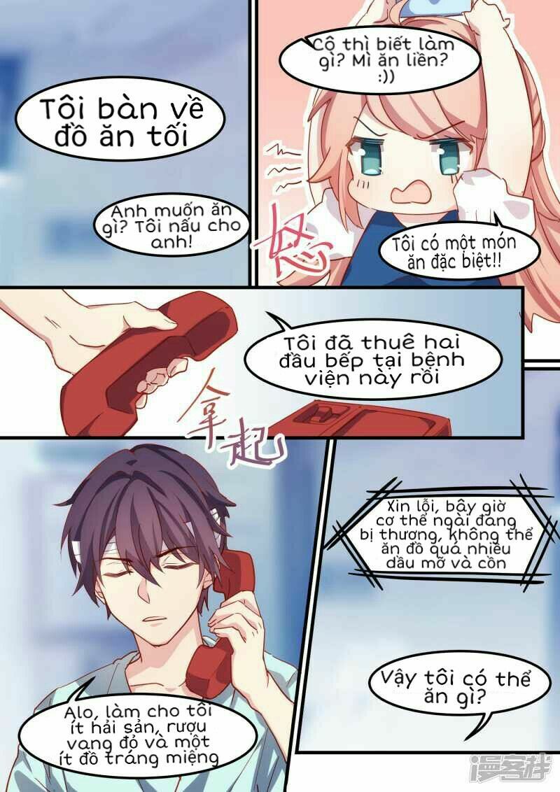 Lãnh Khốc Tổng Tài Đích Hạ Thiên: Chapter 26: Cháo và trái cây :))