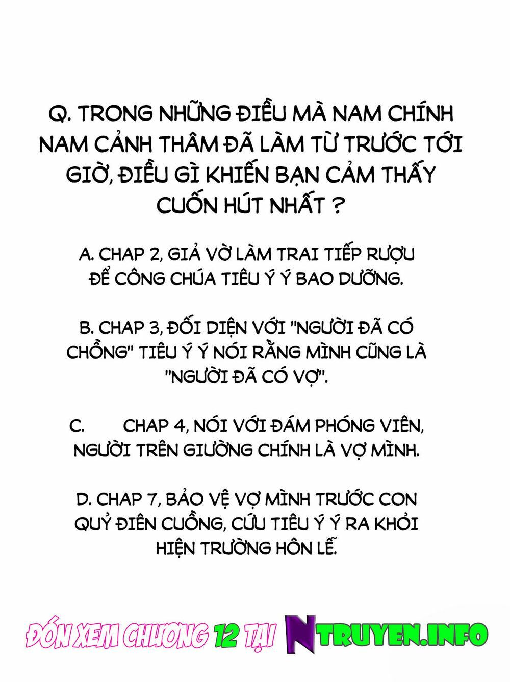 Manh thê khó dỗ: Chapter 11