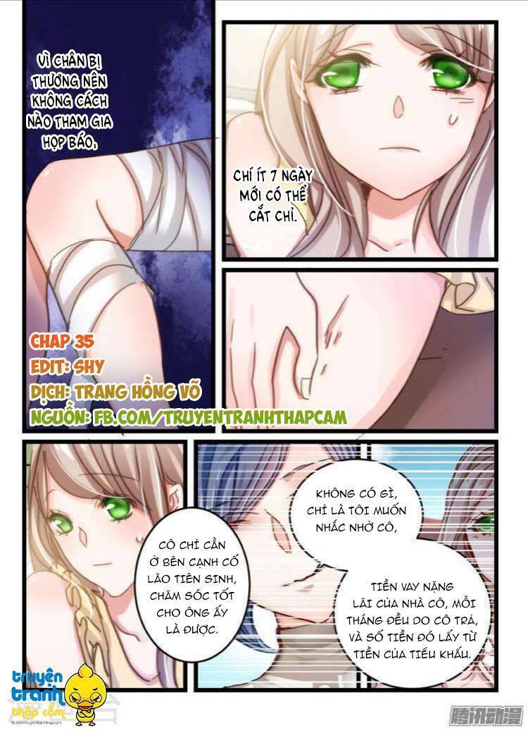 Vách tường có nam thần: Cưỡng ép yêu 100 ngày: Chapter 35