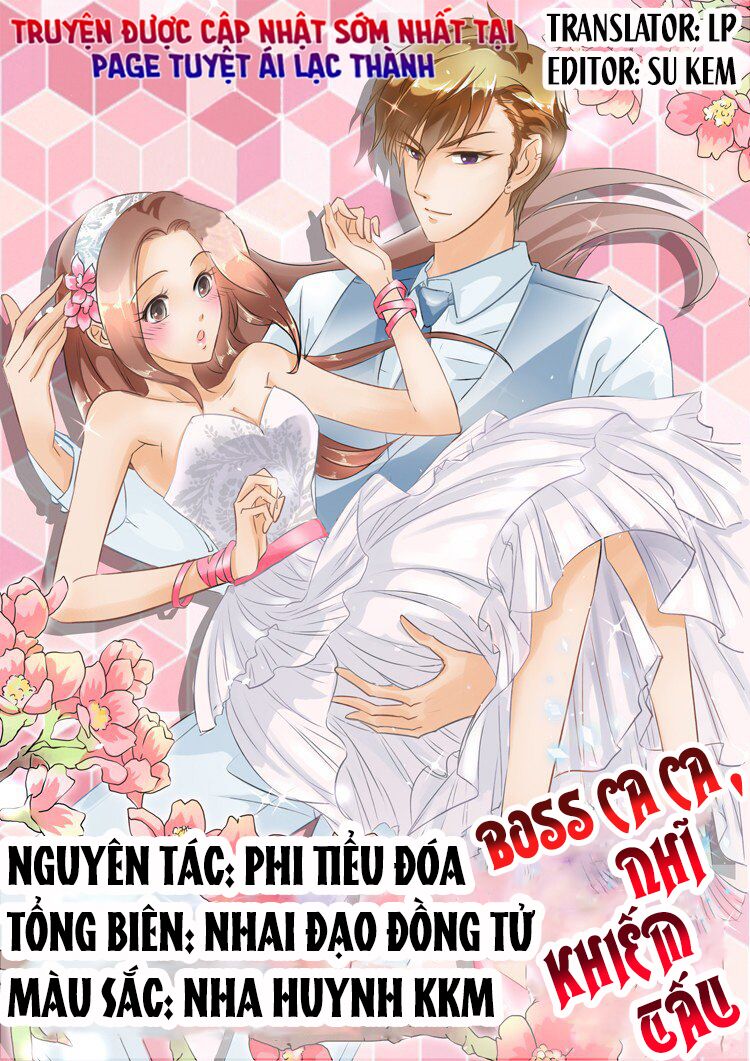 Boss Ca Ca! Nhĩ Khiếm Tấu: Chapter 27